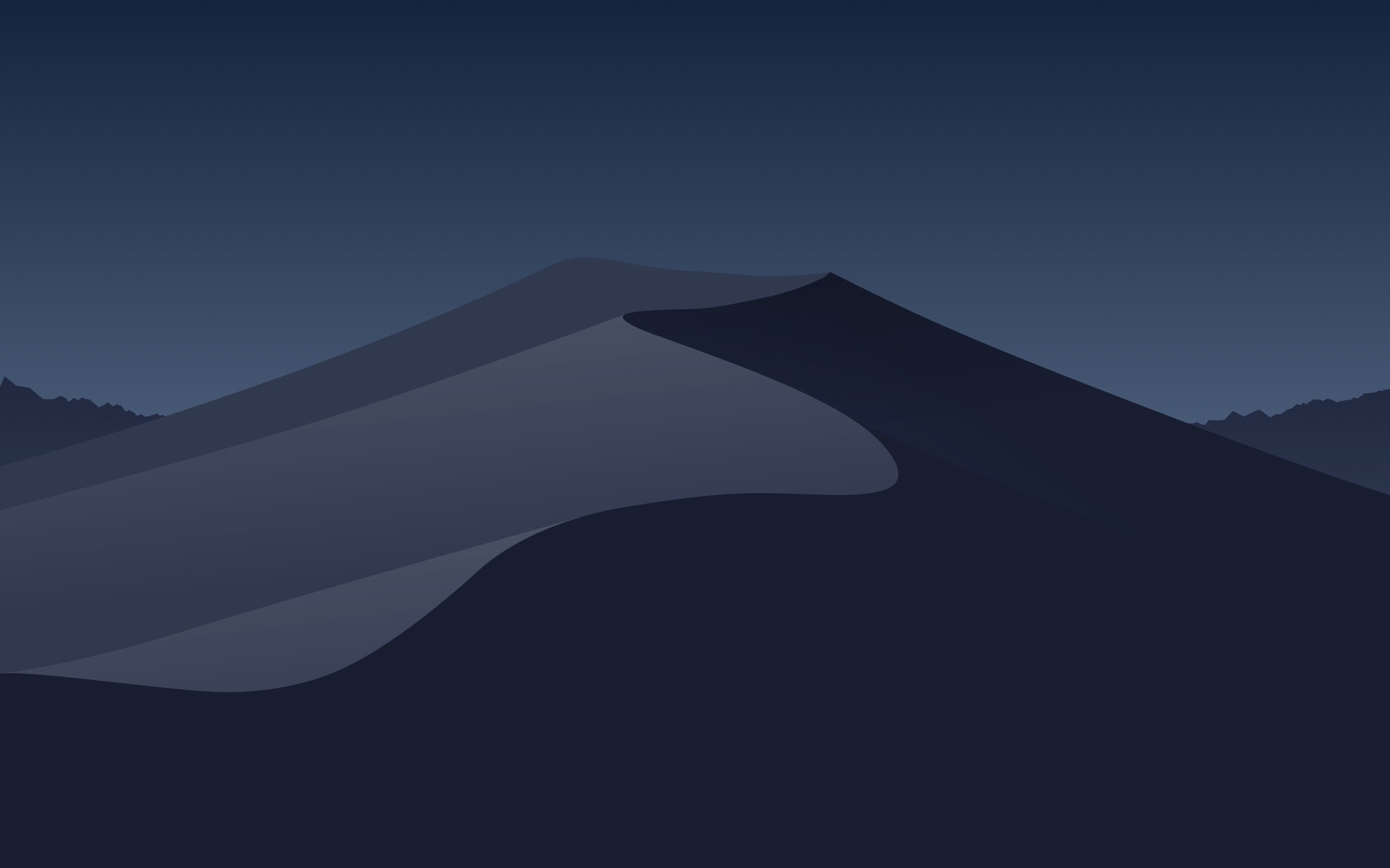 2880x1800 Minimal Mojave Night Macbook Pro Retina HD 4k Wallpaper, Desktop