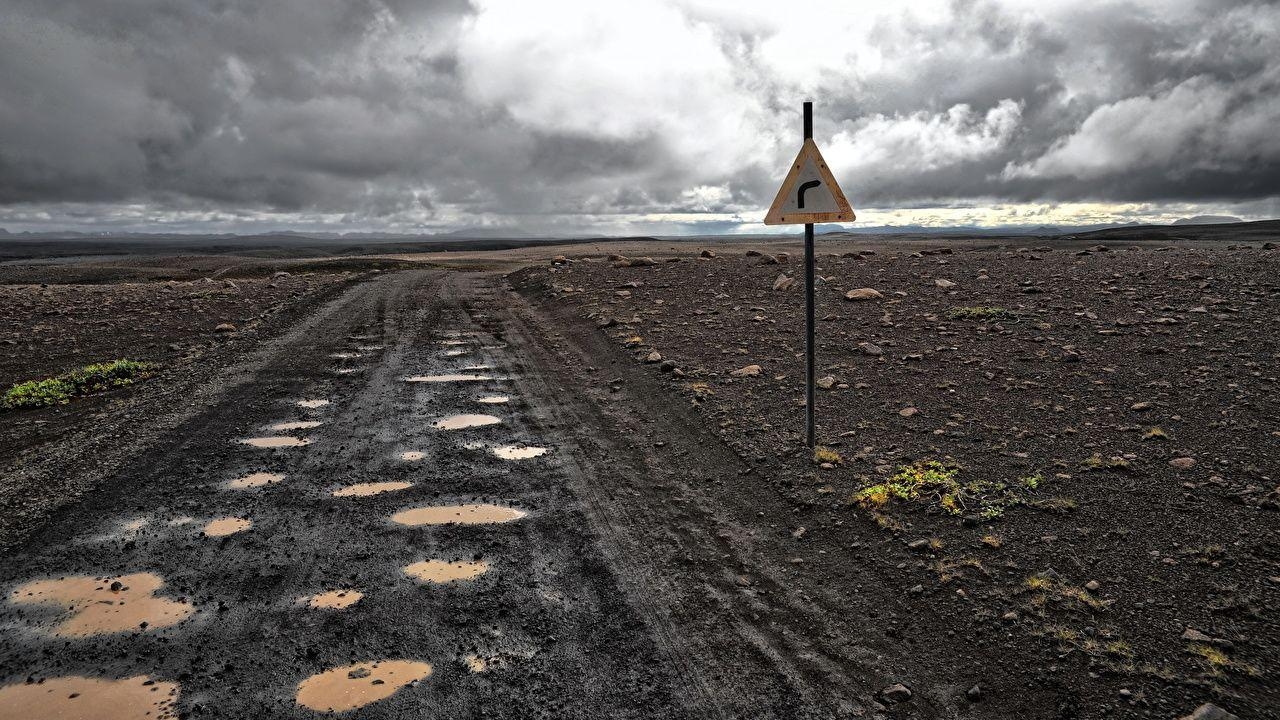 1280x720 Sun Nature Roads Mud, Desktop