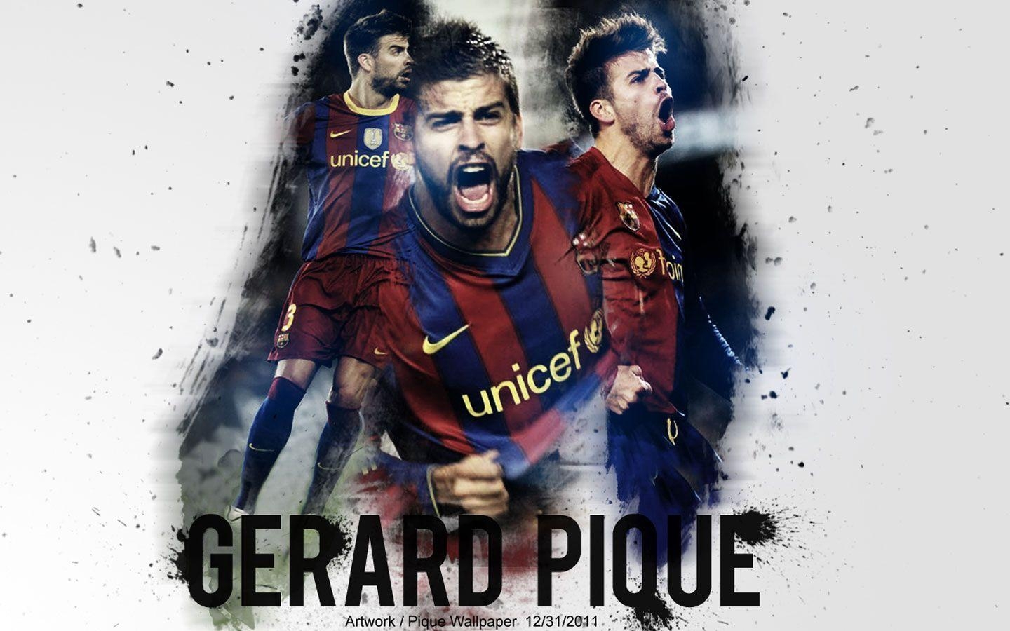 1440x900 Gerard Pique Barcelona Wallpaper HD Download, Desktop