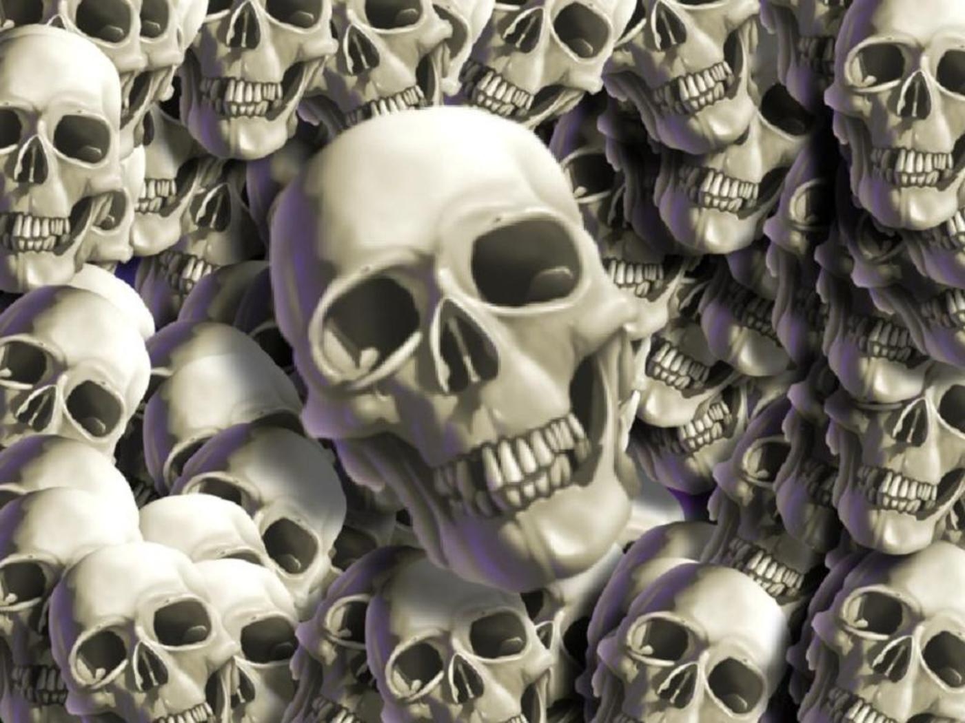 1400x1050 Skulls Wallpaper and Background, Desktop