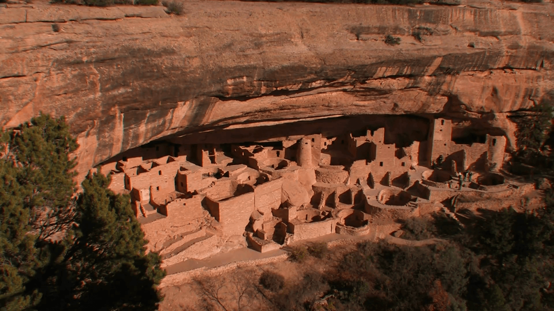 1920x1080 American Indian dwellings at Mesa Verde National Park in Colorado, Desktop