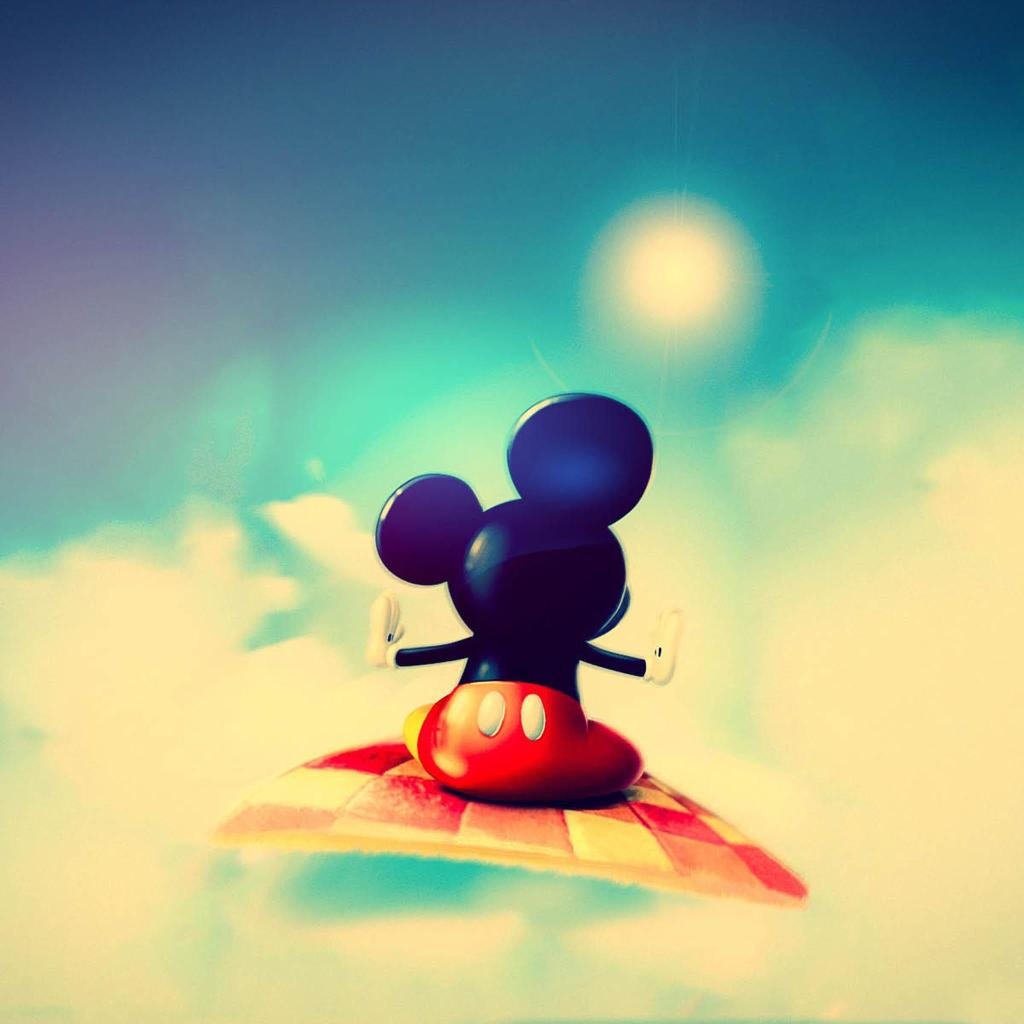 1030x1030 Cute Mickey Mouse Retina Wallpaper for iPhone Pro Max, X, 6, Phone