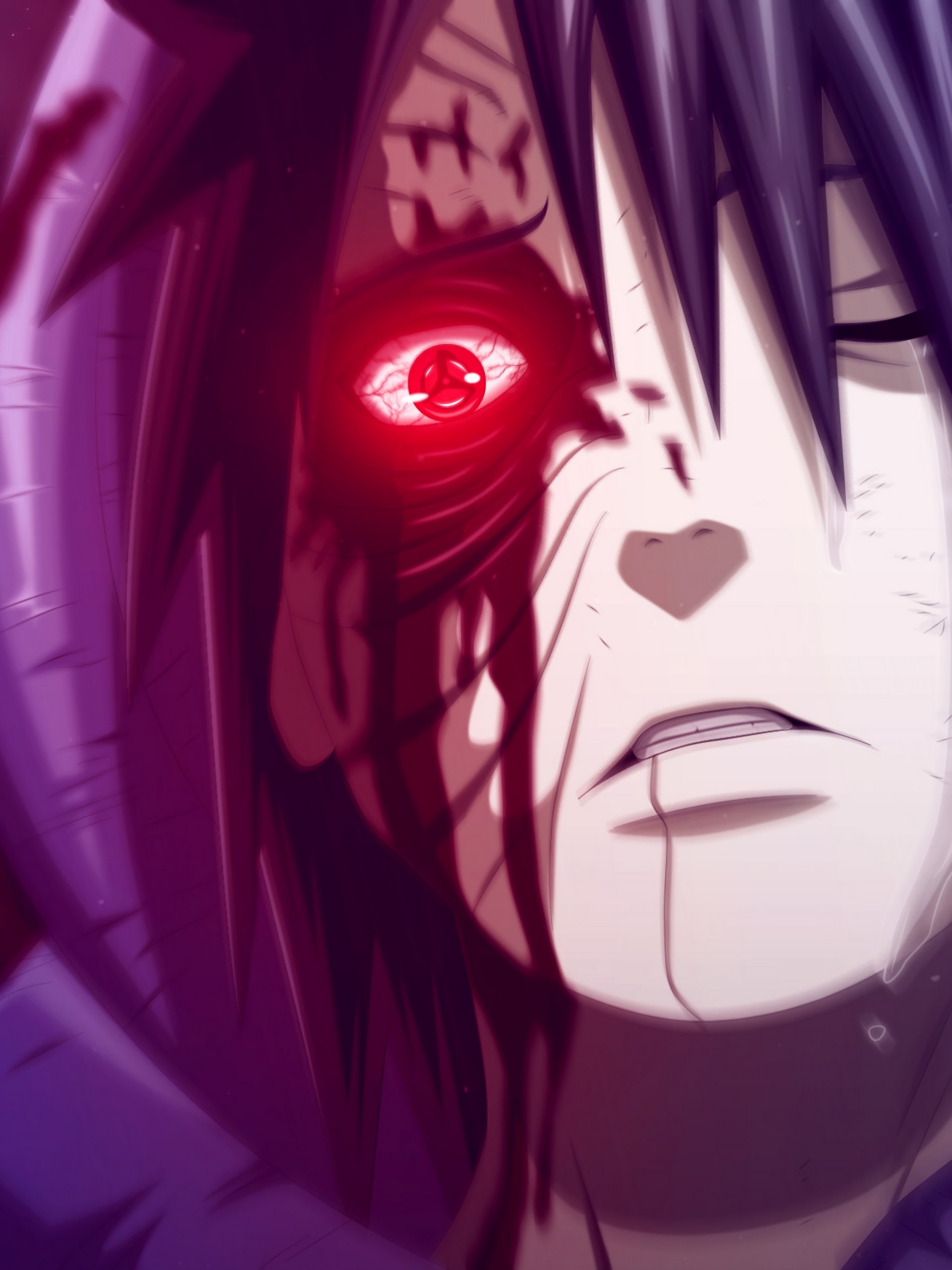 2050x2740 Obito Uchiha Sharingan 4K Wallpaper, Phone