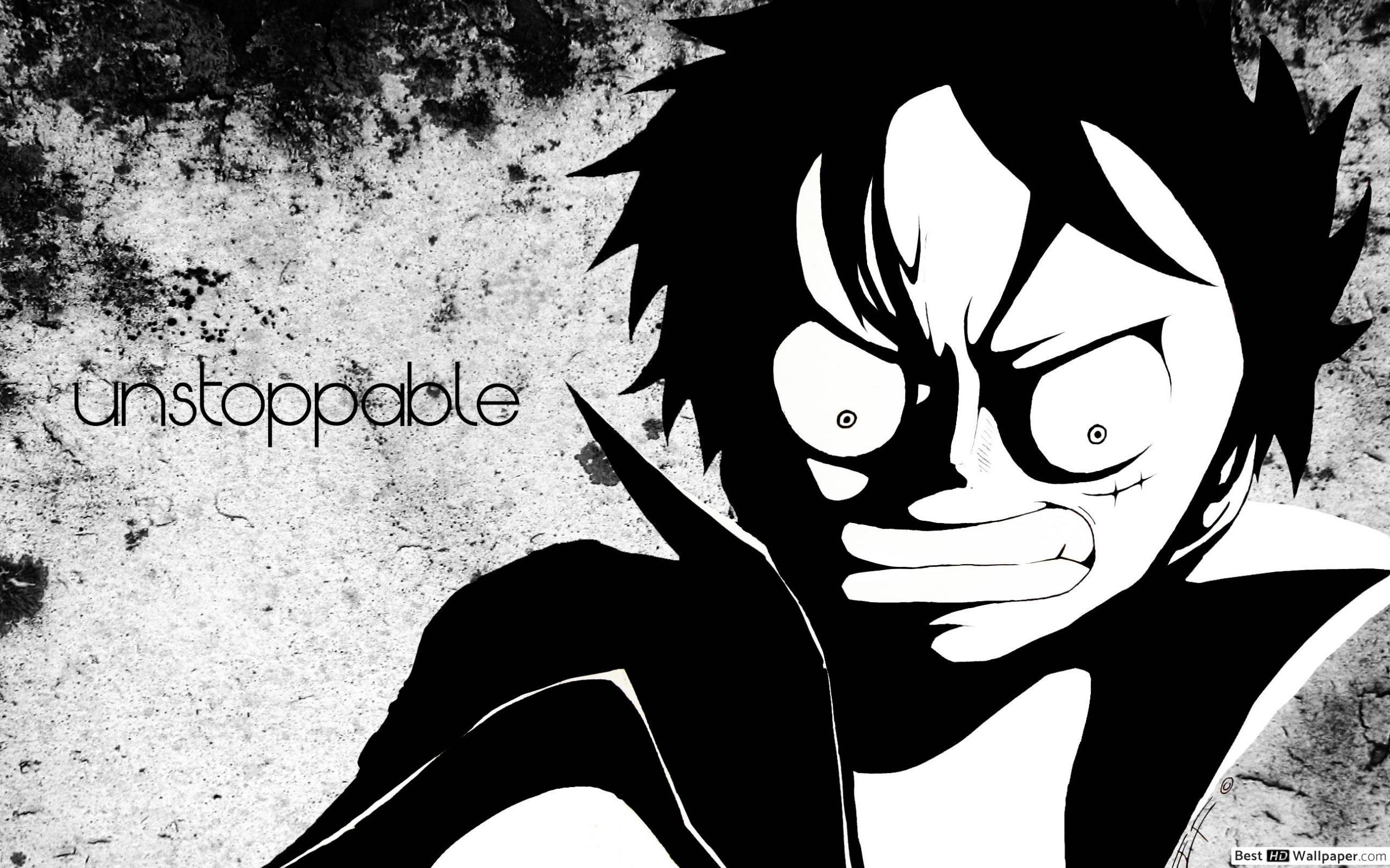 2560x1600 Luffy Black and White Wallpaper Free Luffy Black and White Background, Desktop