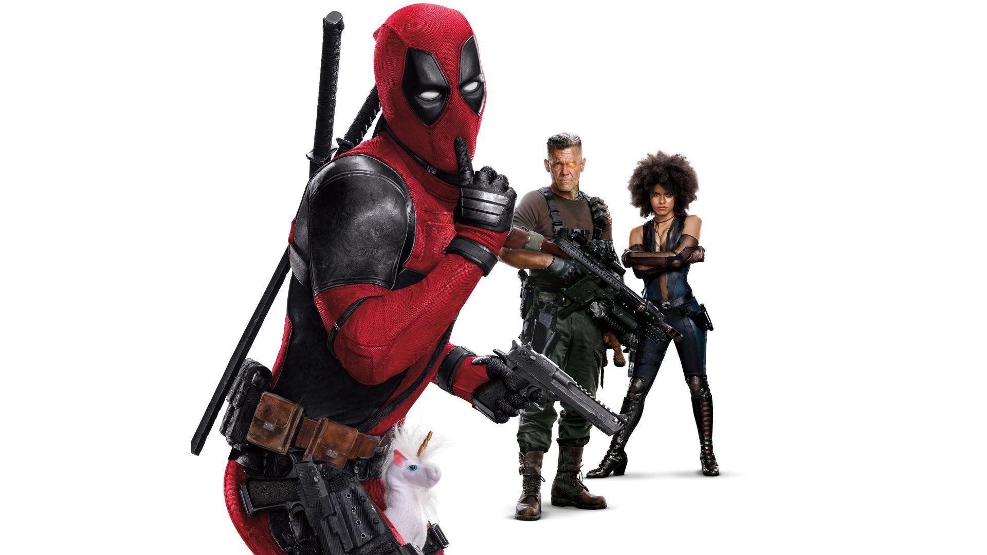 1920x1080 Deadpool Domino, Cable, Josh Brolin, Zazie Beetz, Ryan Reynolds, Desktop