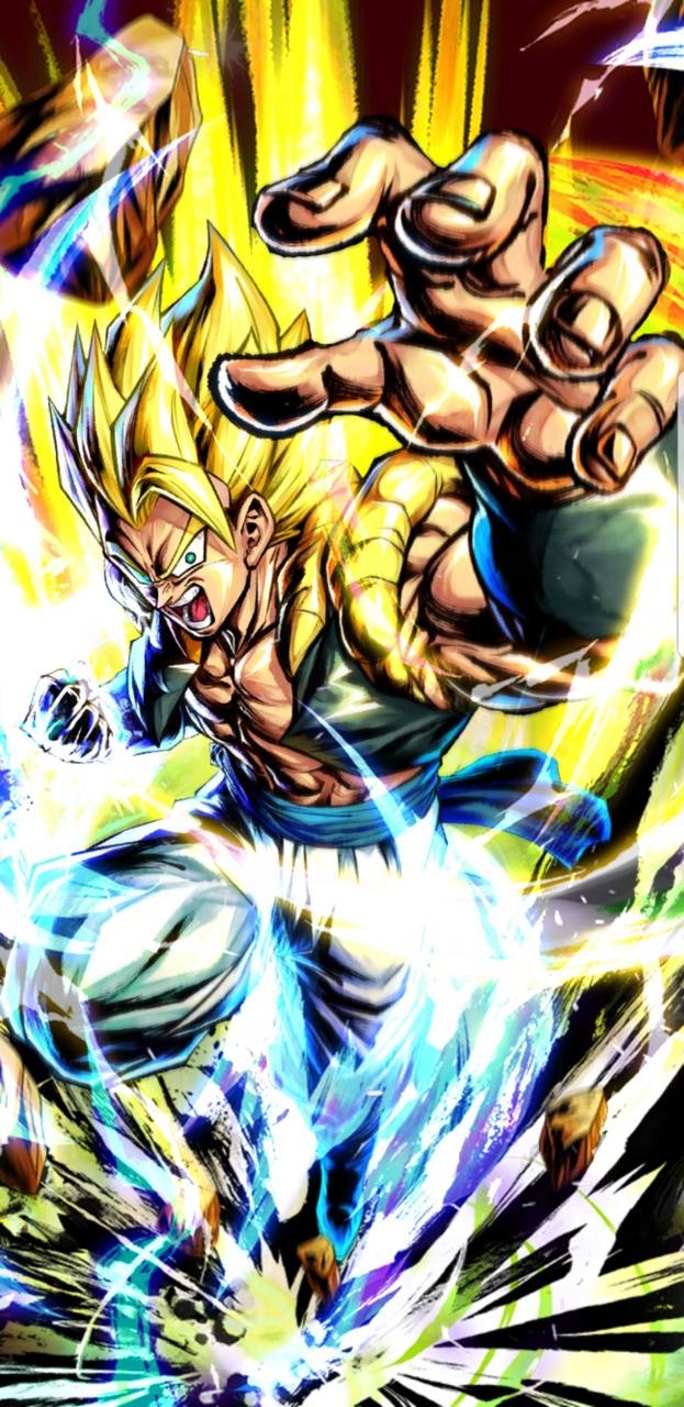 630x1280 Super Saiyan Gogeta Wallpaper, Phone