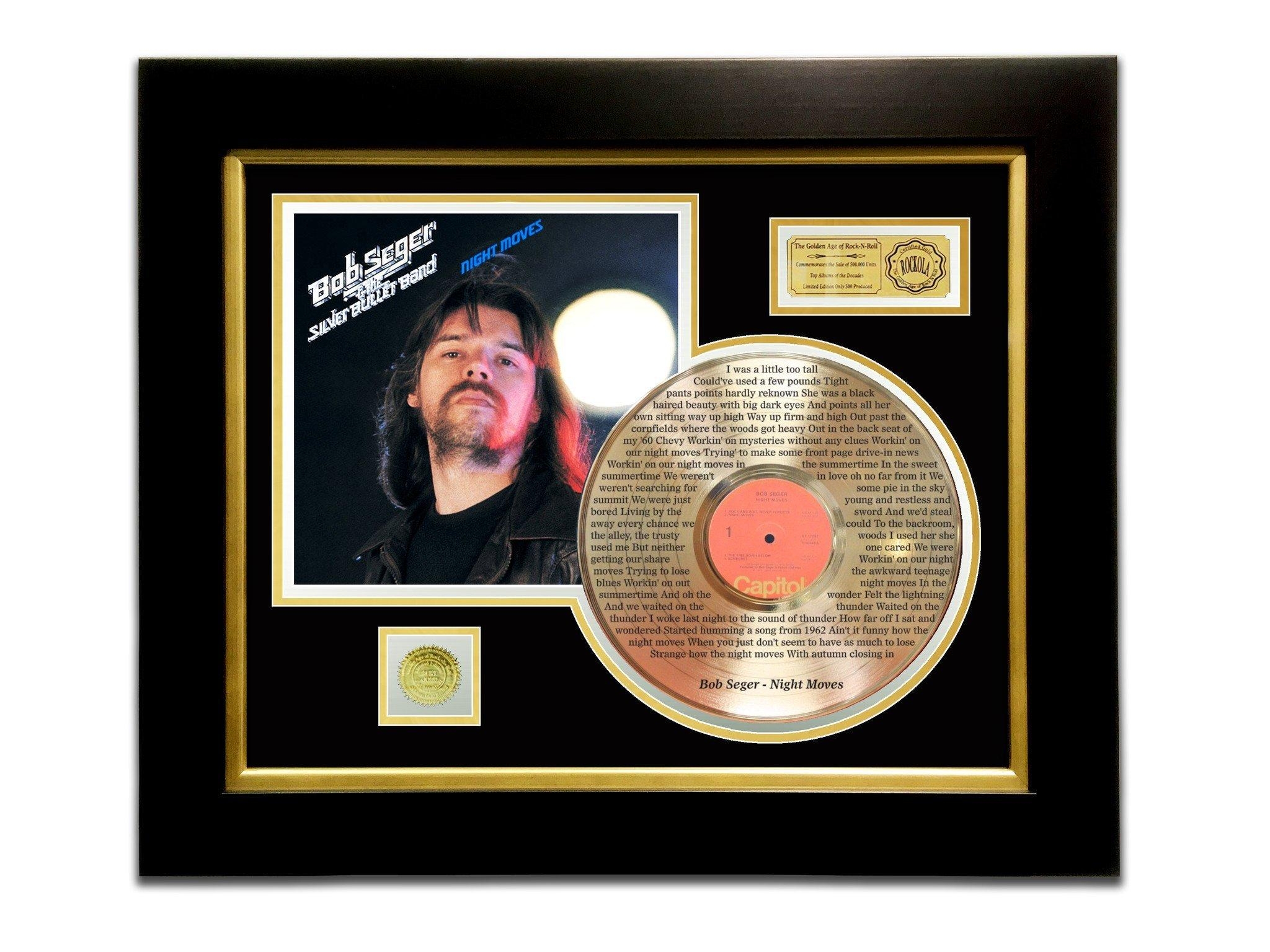 2050x1540 LIMITED EDITION ETCHED GOLD LP 'BOB SEGER MOVES' CUSTOM, Desktop