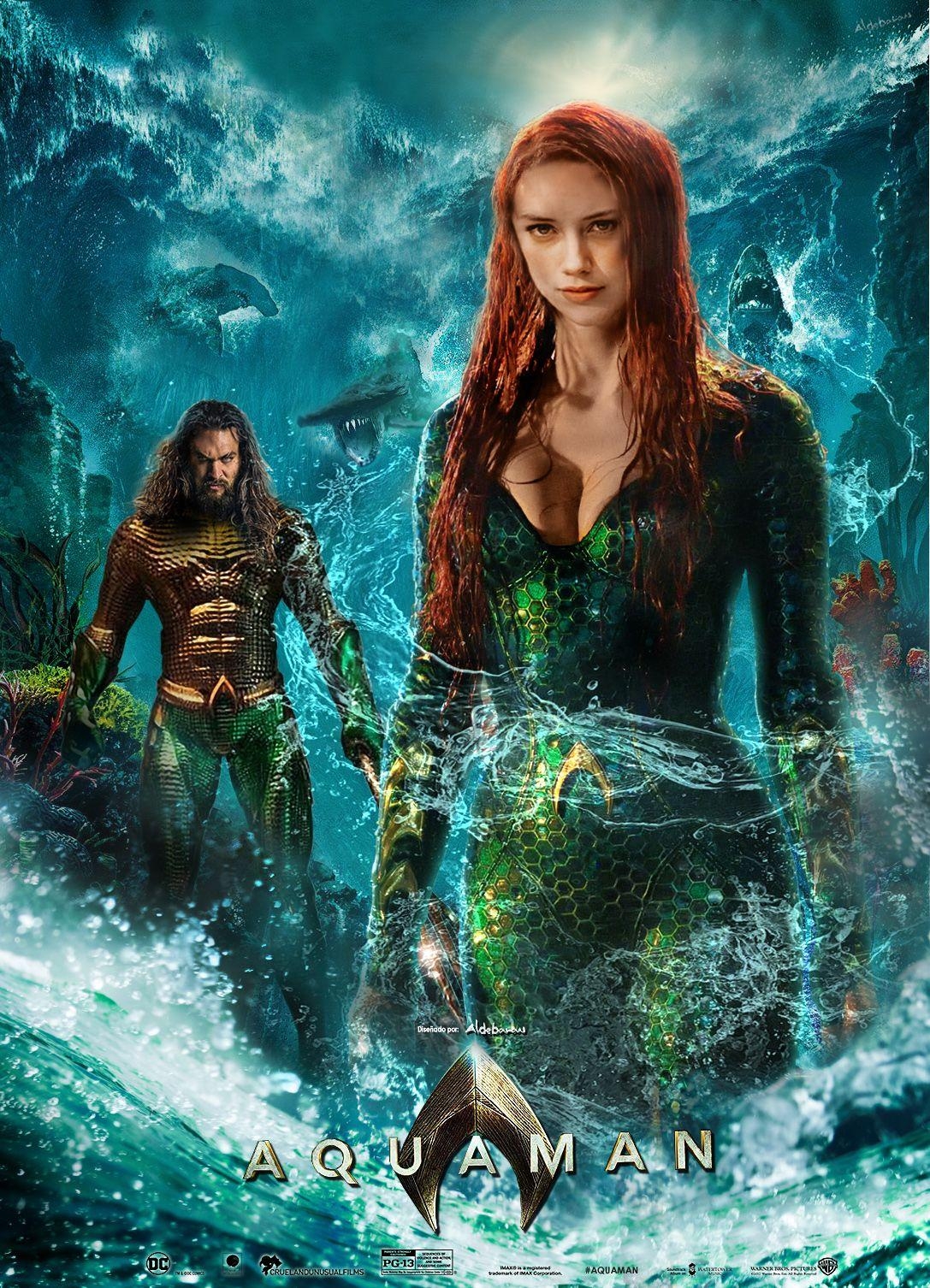 1090x1510 Aquaman Movie Poster, Phone