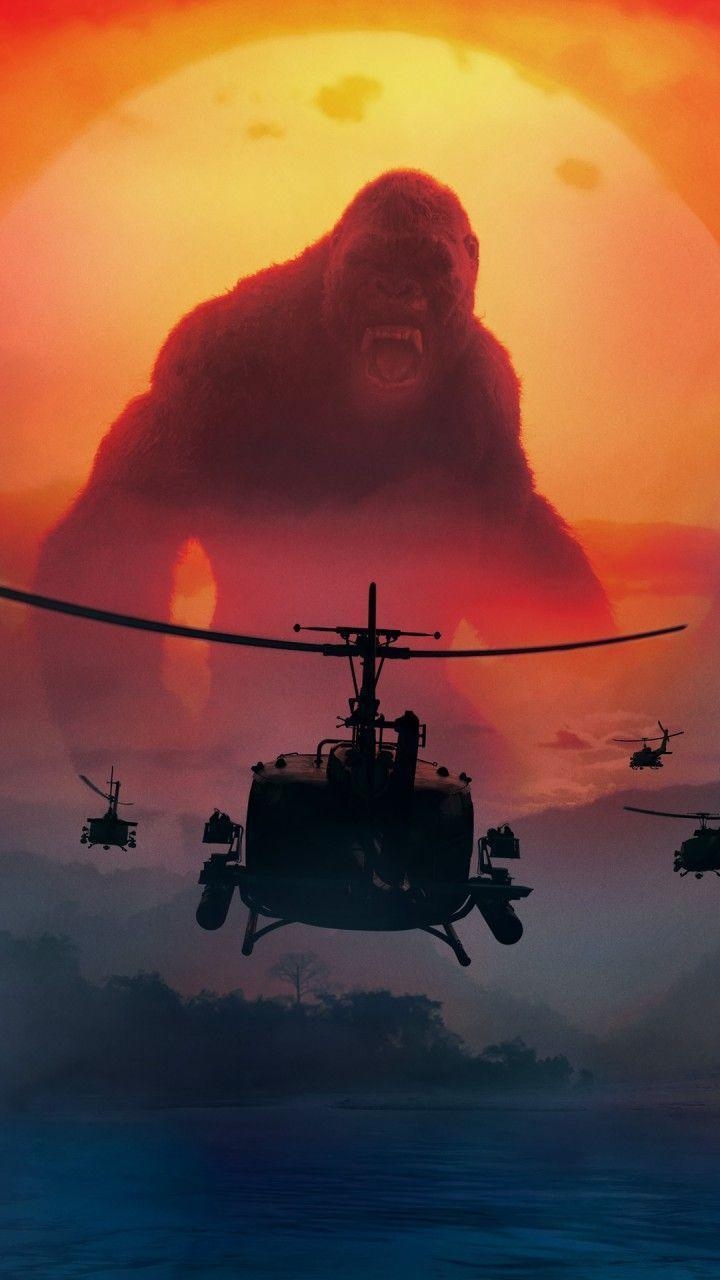 720x1280 Kong Skull Island 2017 Movie 4K Wallpaper, Phone