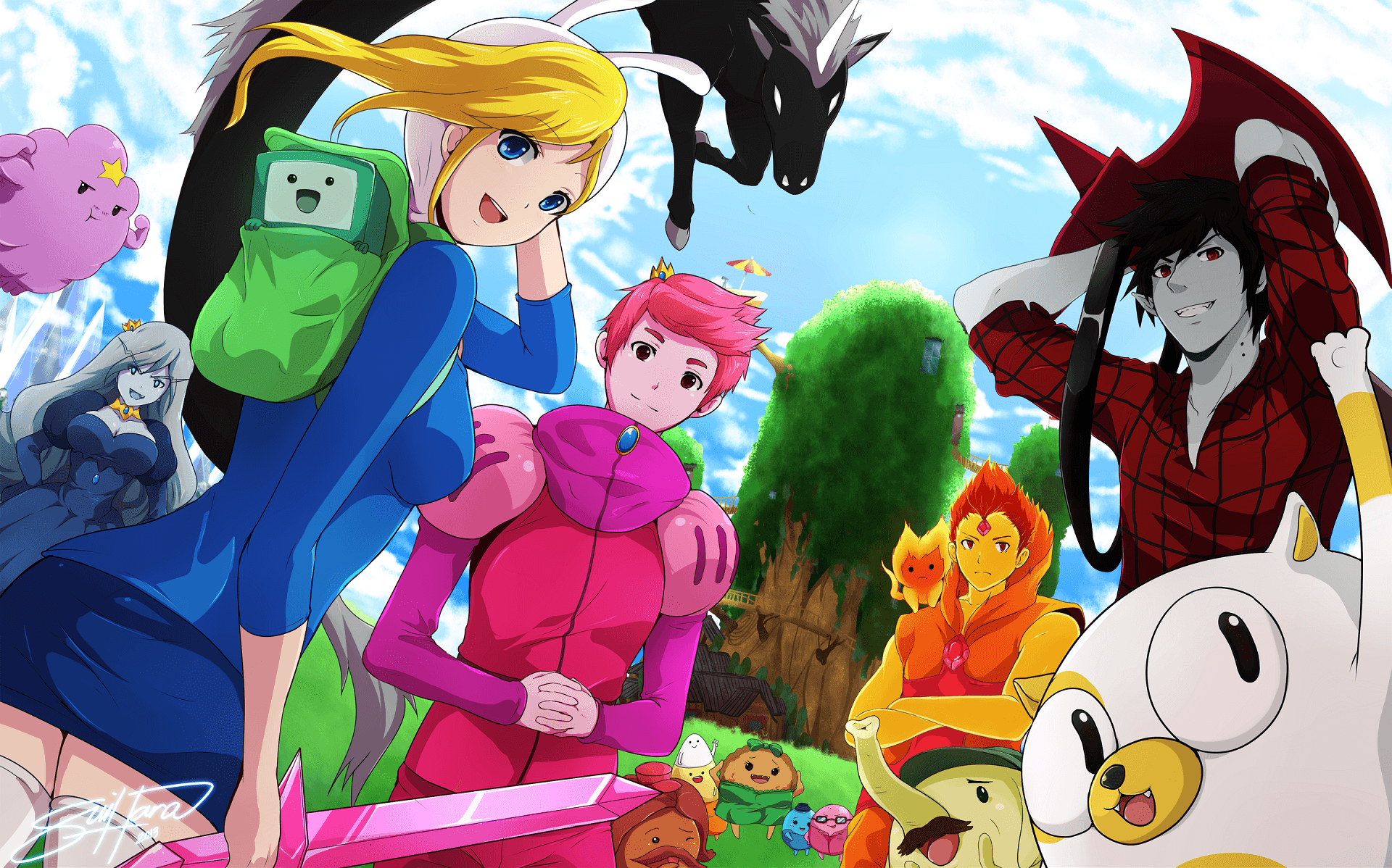 1920x1200 Free Adventure Time Anime Wallpaper, Desktop