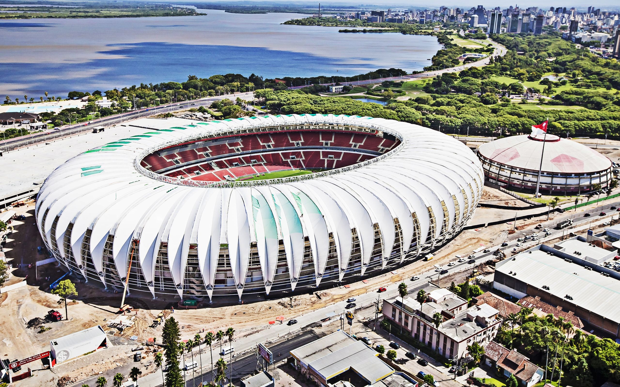 2560x1600 Download Wallpaper Estadio Beira Rio, Estadio Jose Pinheiro Borba, Riverside Stadium, Porto Alegre, Brazil, Sport Club Internacional, Brazilian Football Stadium, Internacional Stadium, Beira Rio For Desktop With Resolution. High Quality HD, Desktop