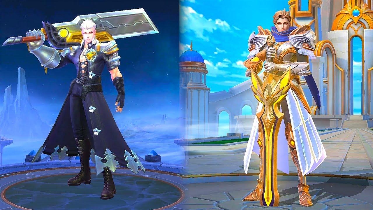 1280x720 Alucard Lightborn Striker Epic Skin VS Child of The Fall Epic Skin. Mobile Legends:Bang Bang, Desktop