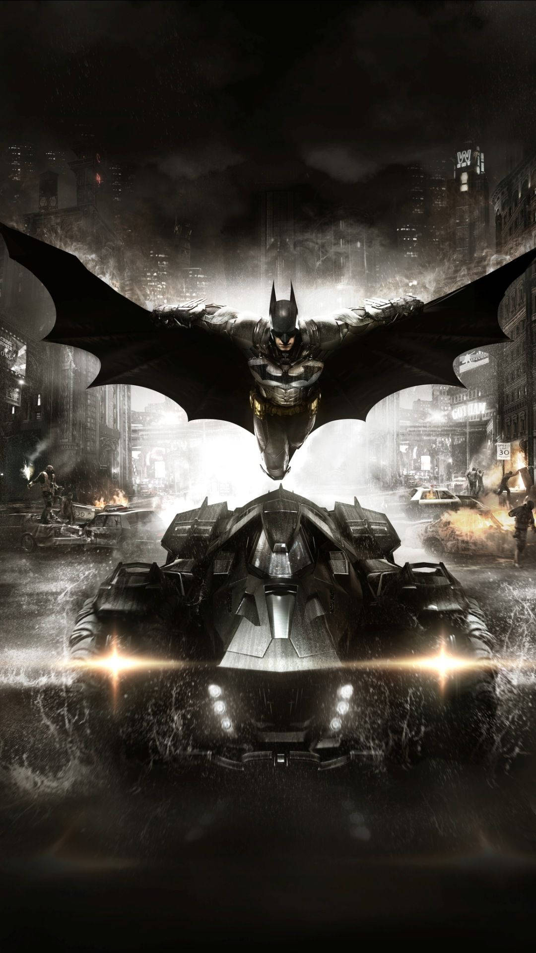 1080x1920 Batman Arkham City iPhone Bat Mobile, Phone