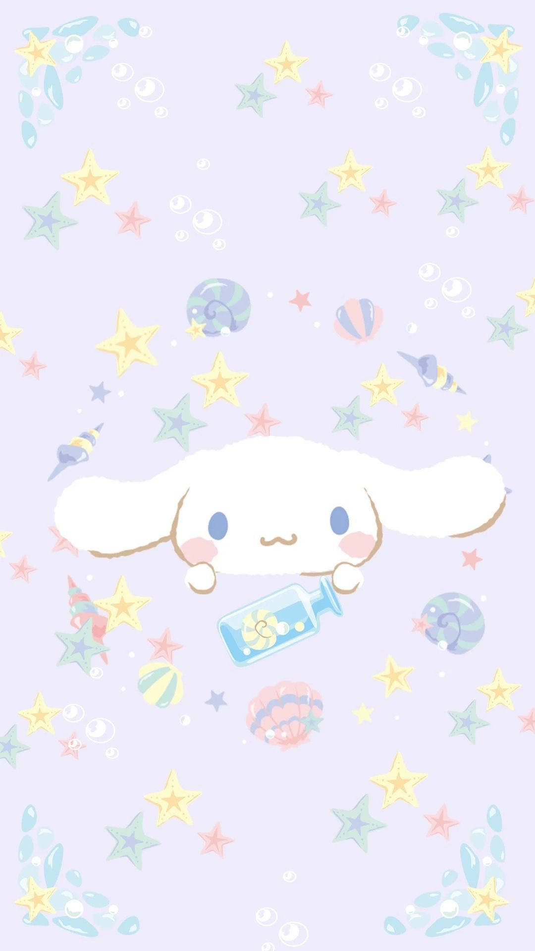 1080x1920 Cinnamoroll Sea Shells Wallpaper, Phone