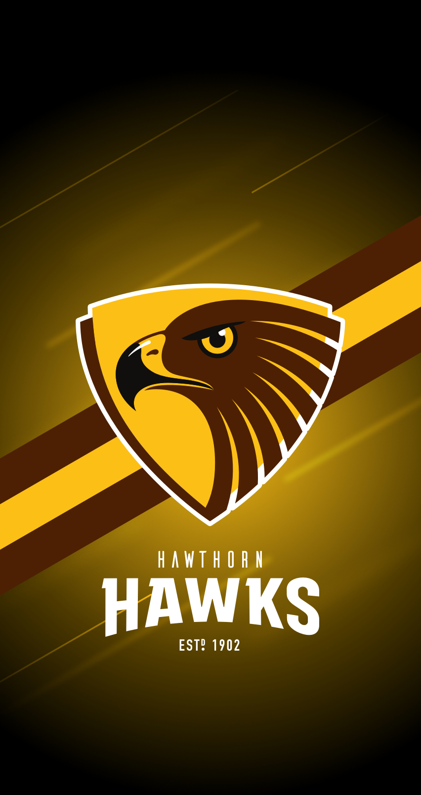 860x1610 Hawthorn Hawks IPhone 6 7 8 Lock Screen Wallpaper. Hawthorn Hawks, Screen Wallpaper, Lock Screen Wallpaper, Phone