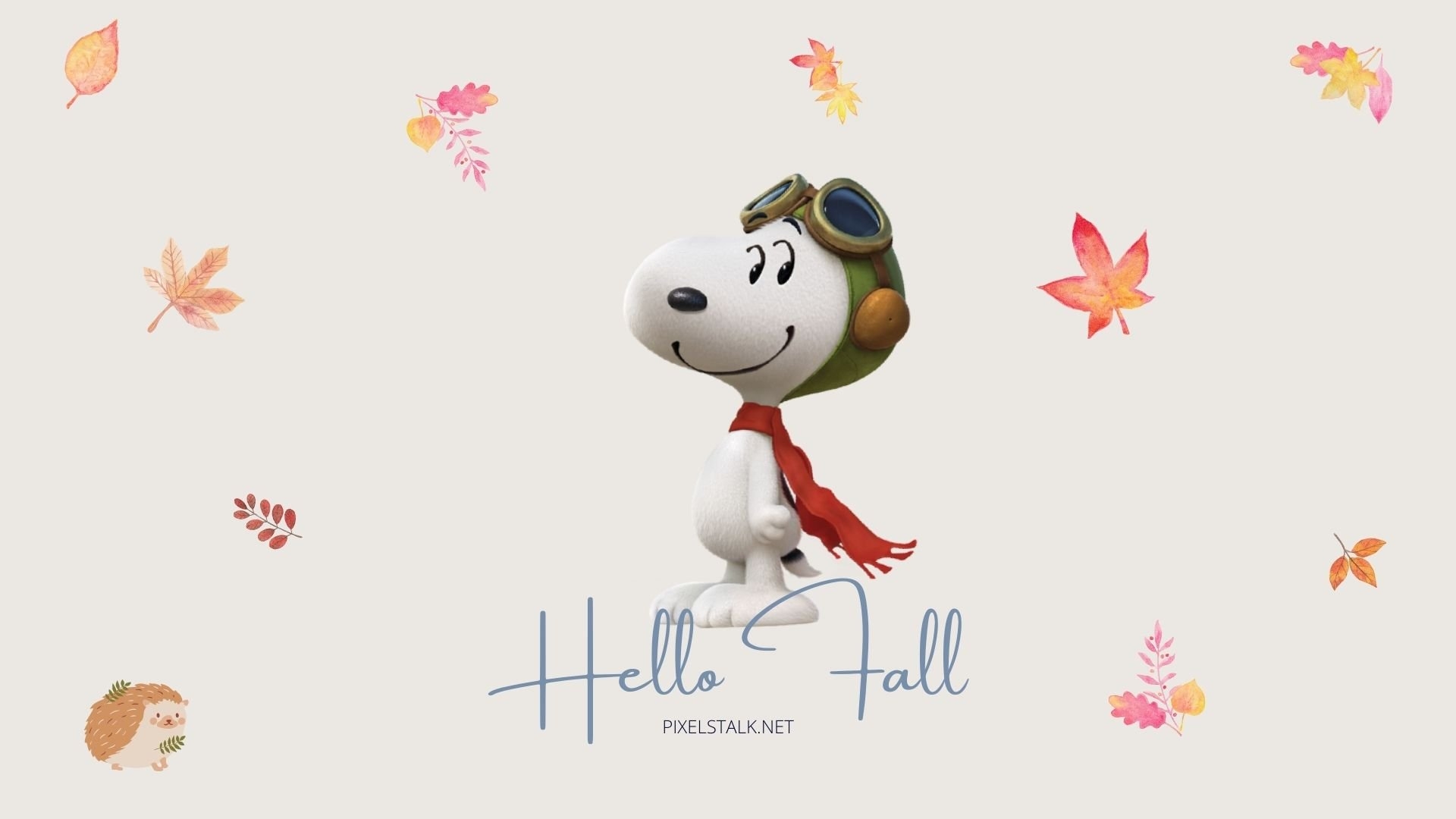 1920x1080 Snoopy Fall Desktop Wallpaper, Desktop