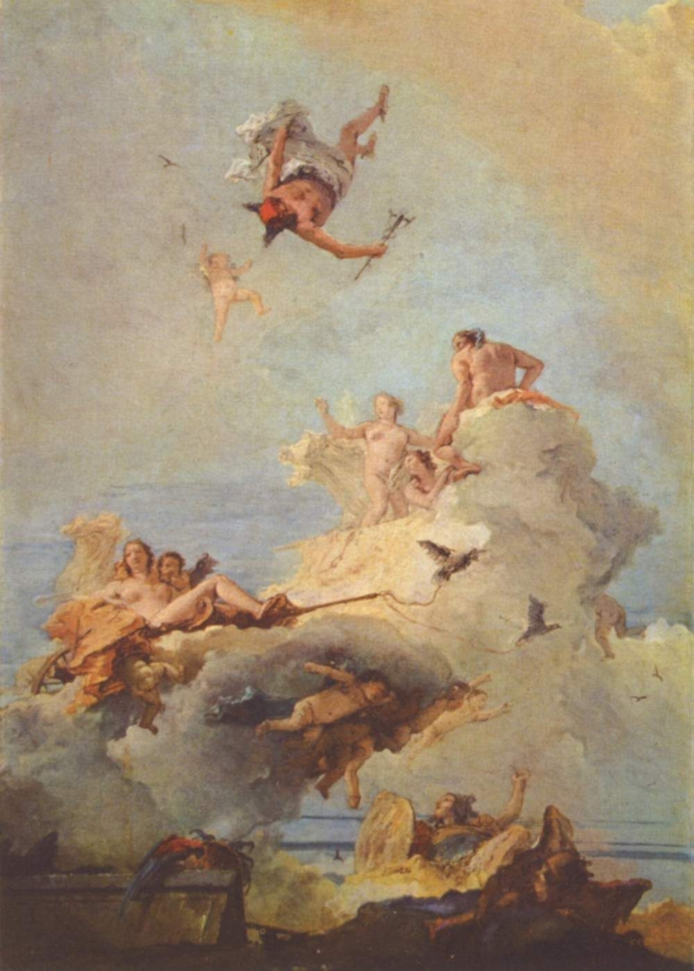 1000x1400 Olymp Battista Tiepolo. MARI PICTORI si PICTURI, Phone