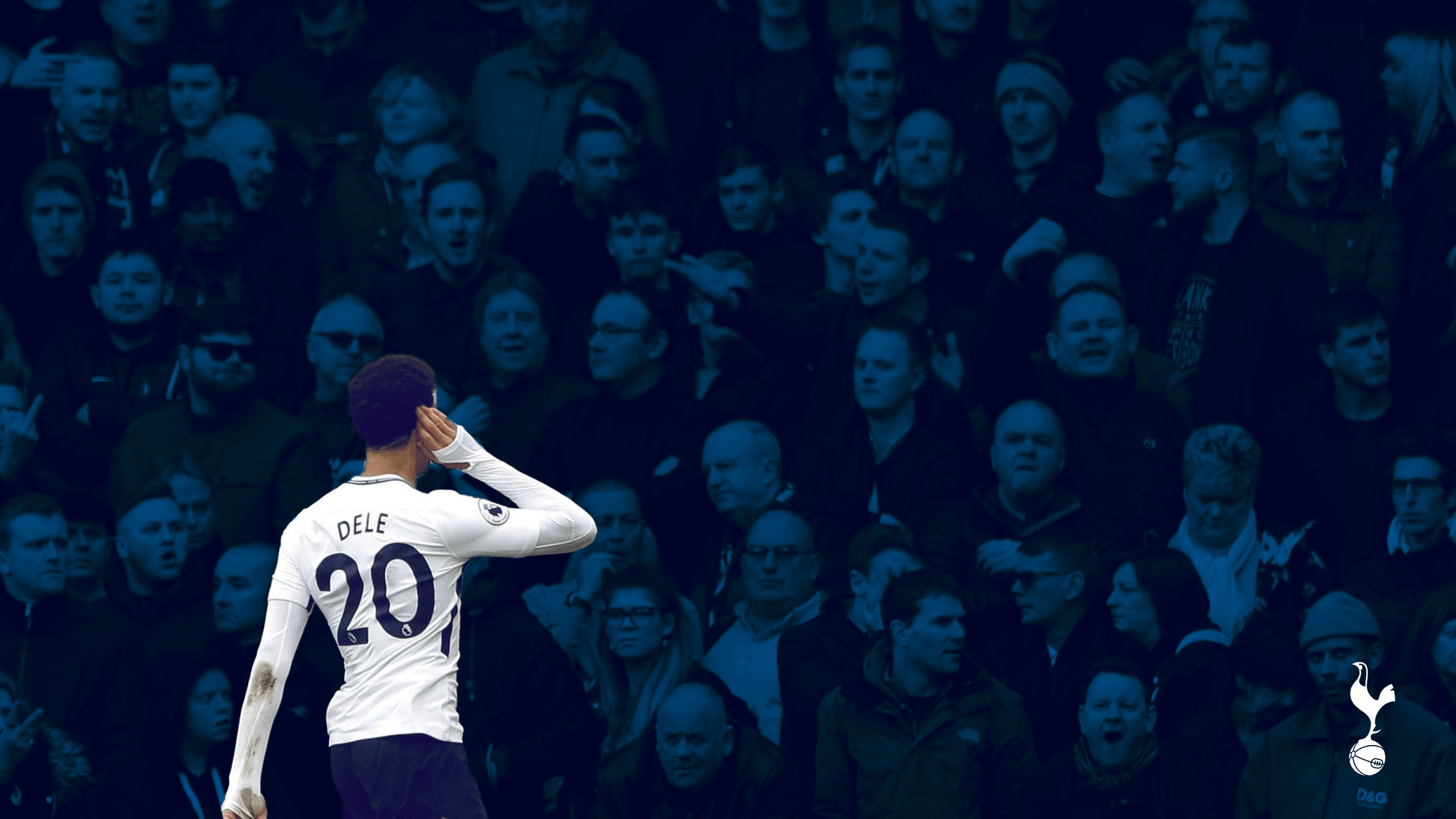 2560x1440 New Spurs Wallpaper (REQUESTED) Dele Celebrates infront, Desktop