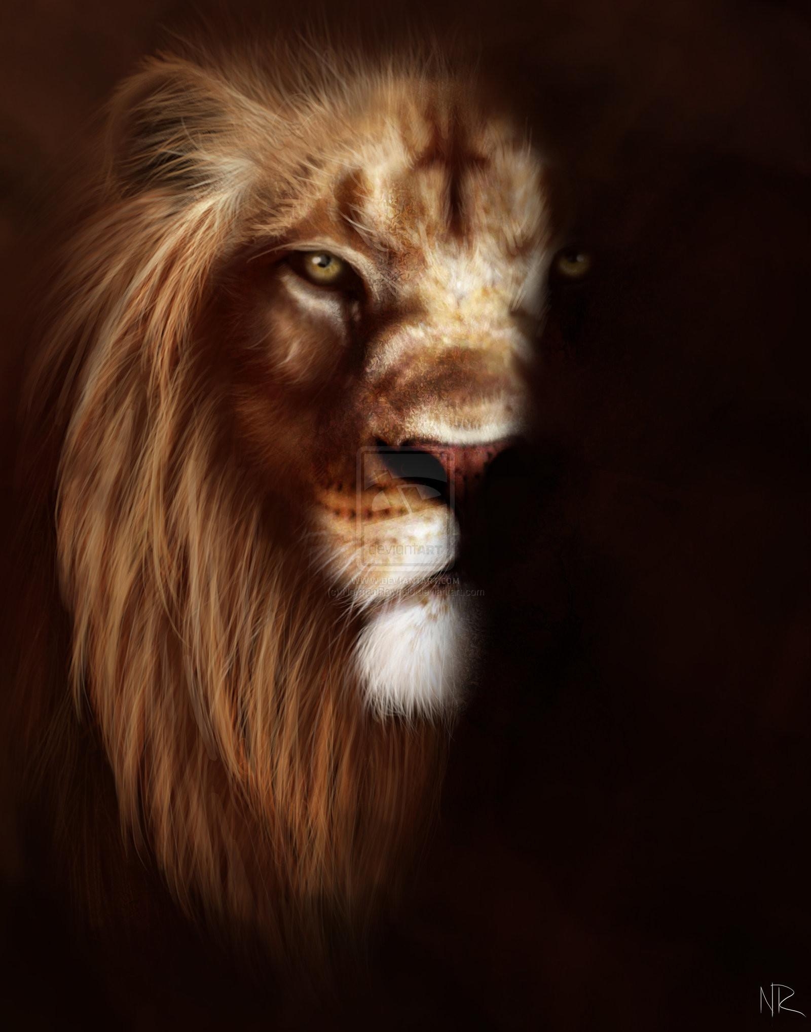 1600x2040 Lion Face Wallpaper, Phone