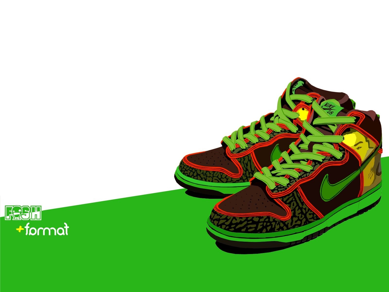 1600x1200 Wallpaper: De La Soul Dunk High • KicksOnFire.com, Desktop