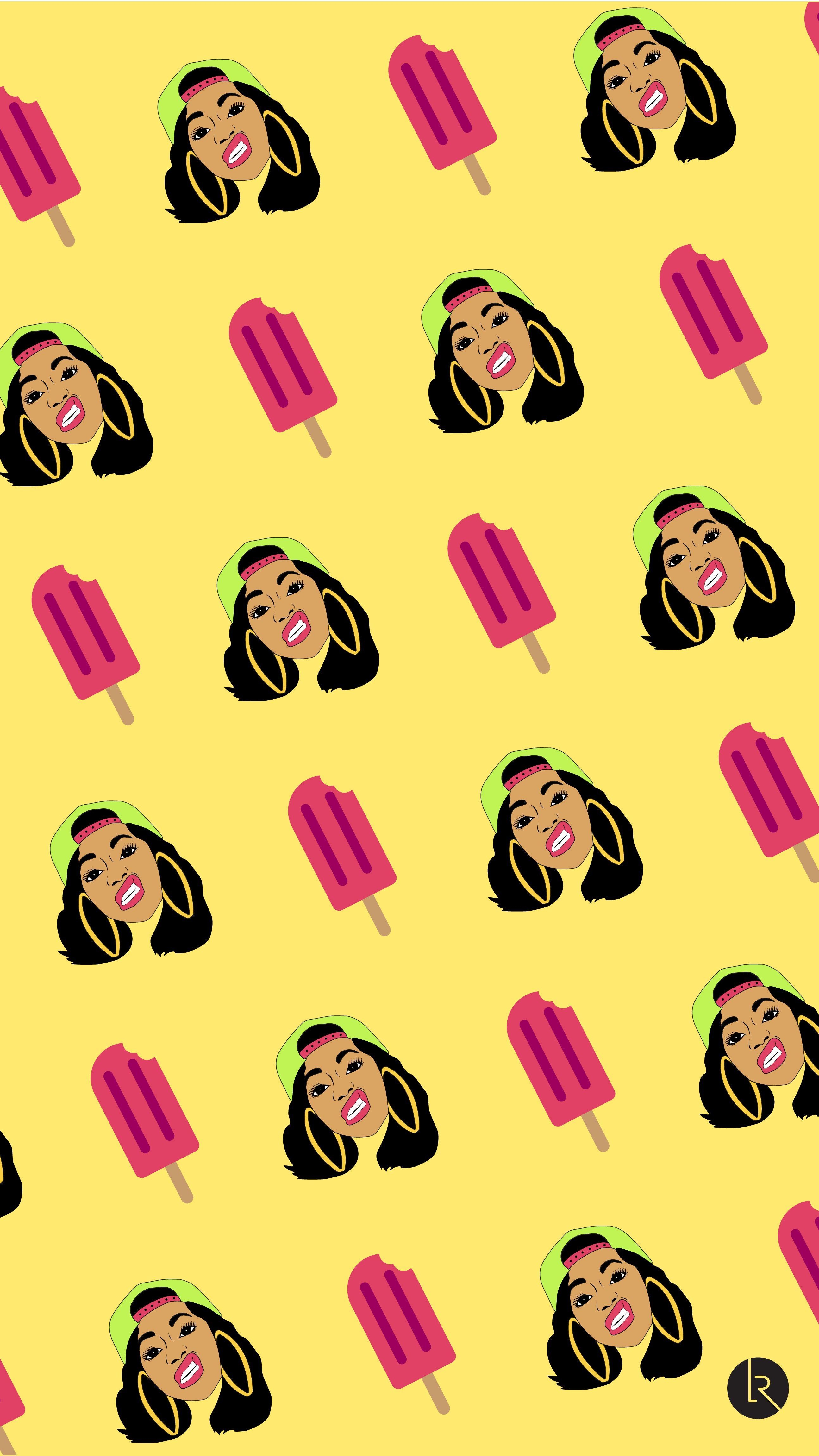 2590x4600 Cardi B iPhone Screen Saver, Phone