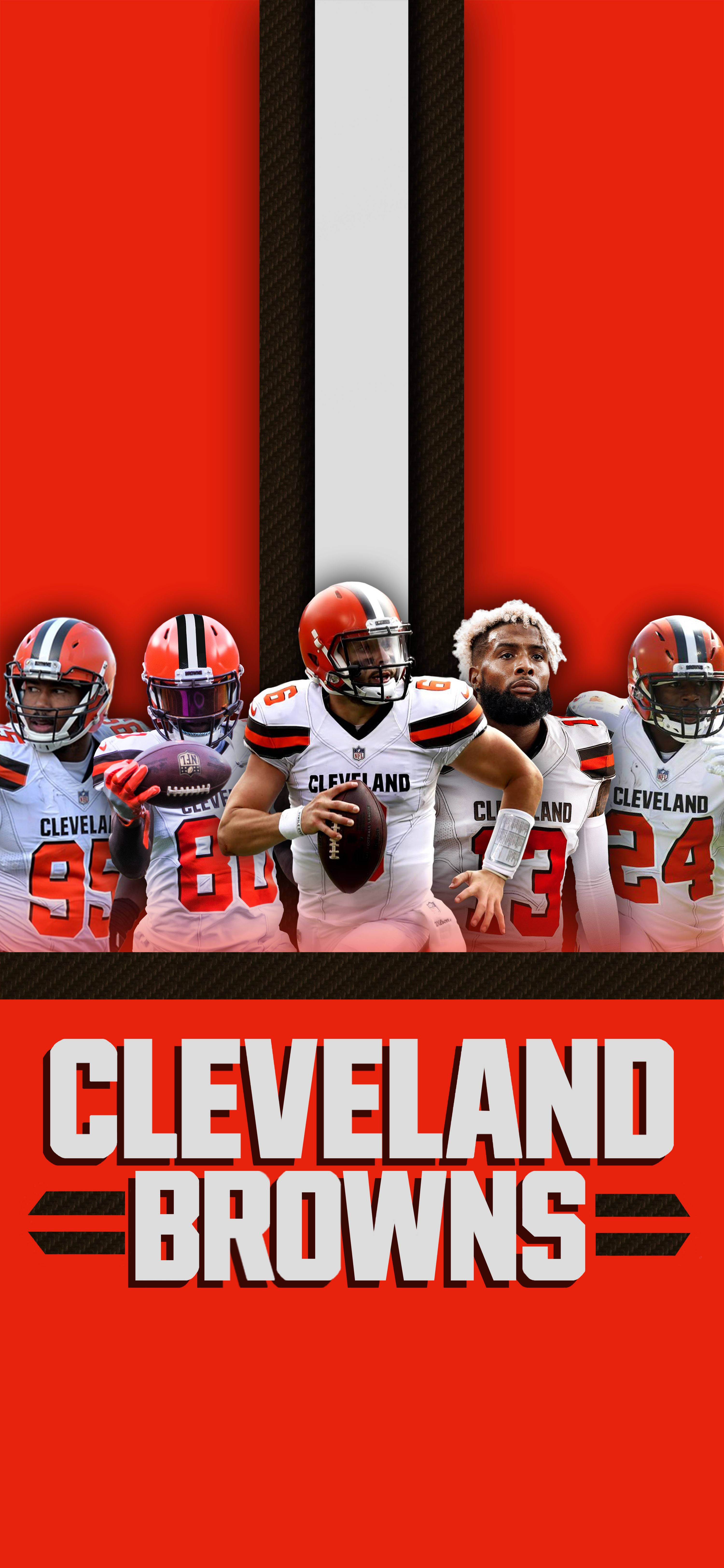 3000x6500 Players Of Cleveland Browns Background, Phone