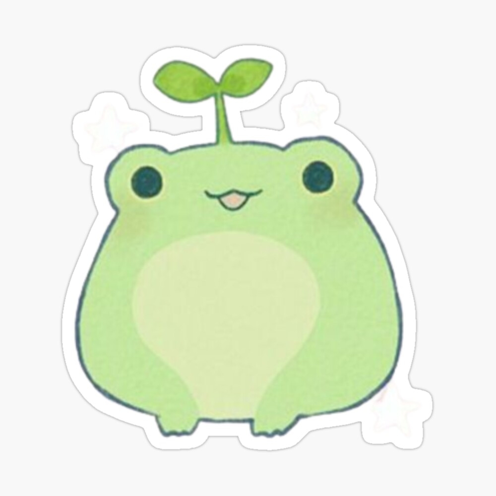 1000x1000 Copy of Cute frog wallpaper Poster, Phone