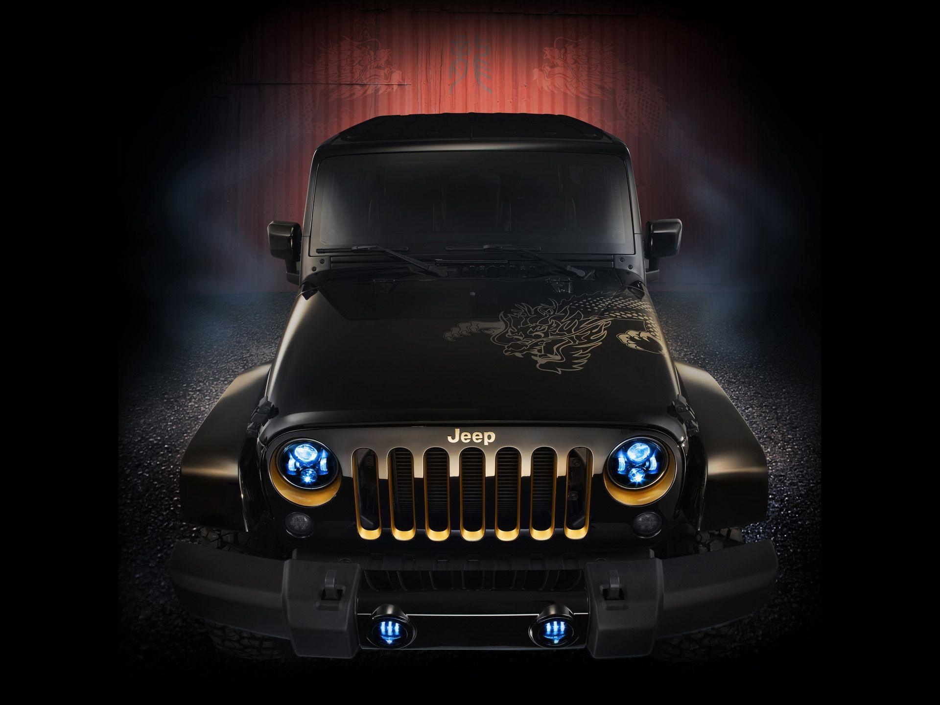 1920x1440 Jeep Wrangler Dragon Design Concept Static wallpaper, Desktop