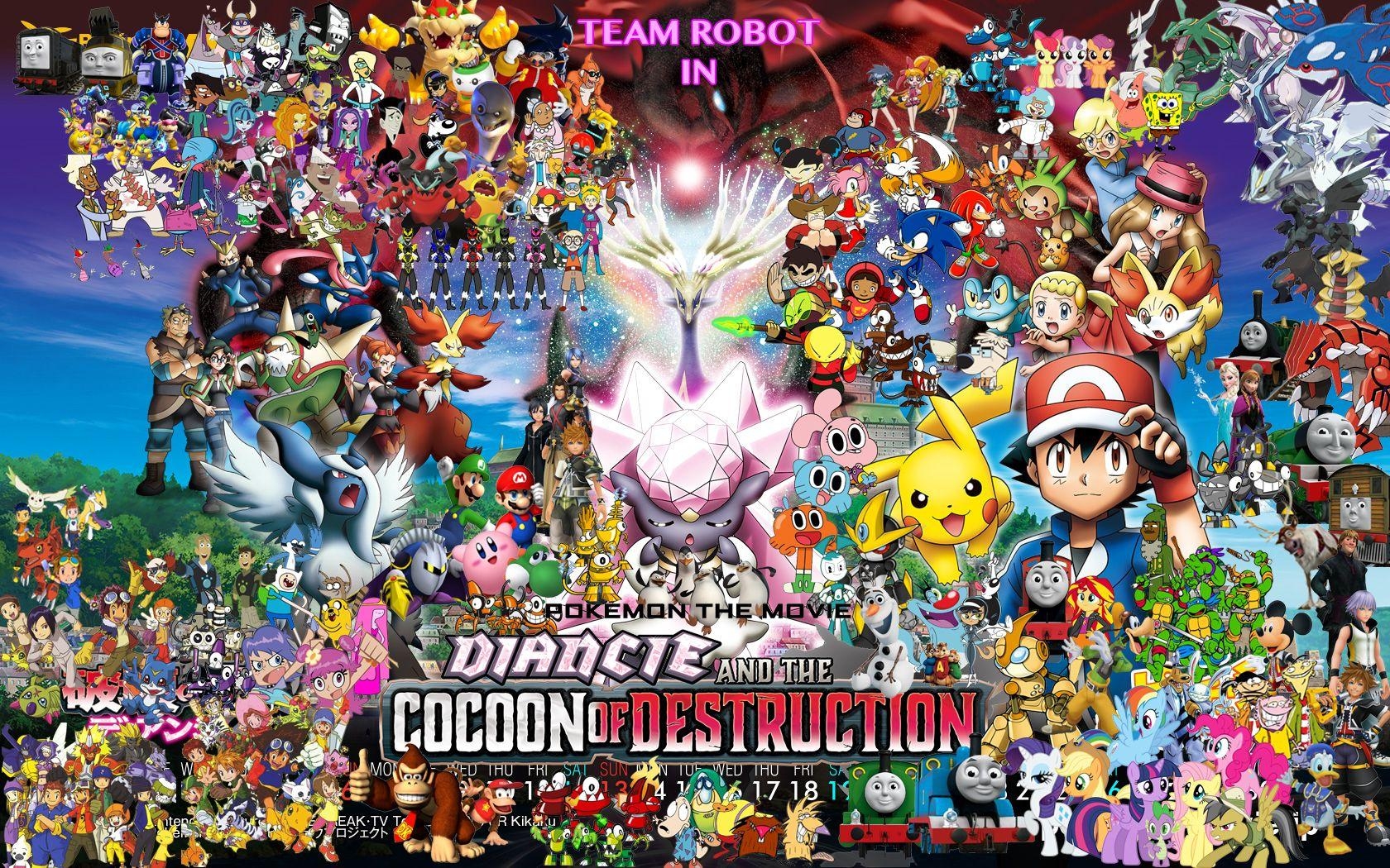 1680x1050 Team Robot in Pokemon: Diancie & The Cocoon of Destruction. Pooh's, Desktop