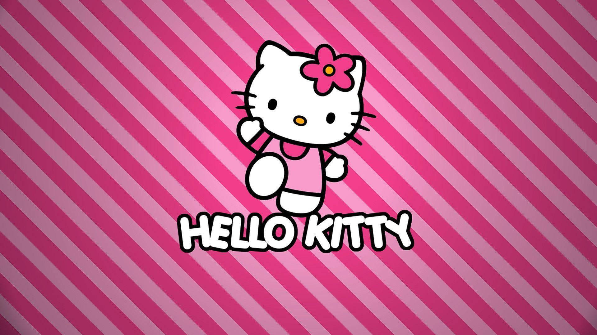 1920x1080 Pink Hello Kitty Background, Desktop