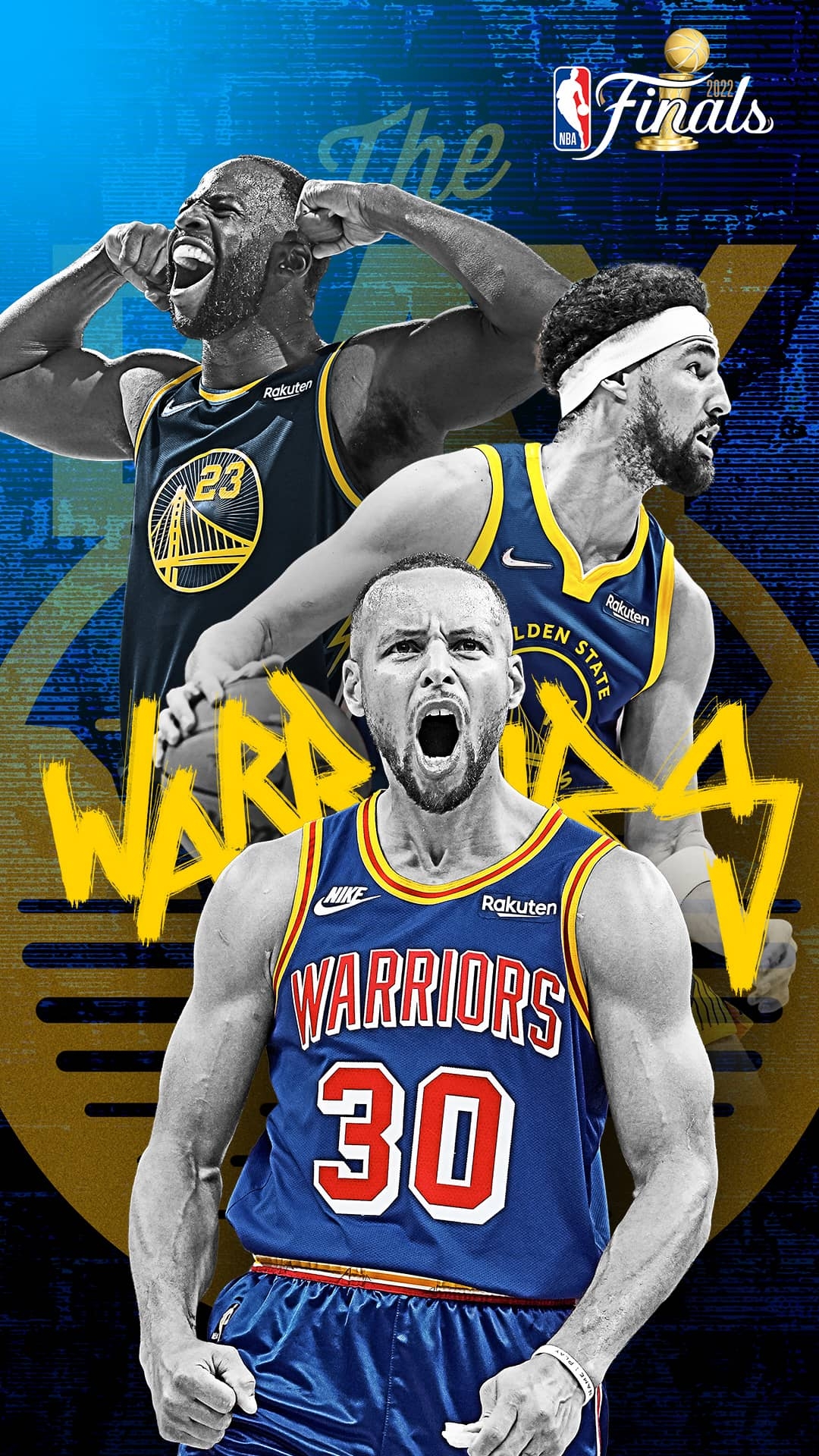 1080x1920 Wallpaper Golden State Warriors, Phone