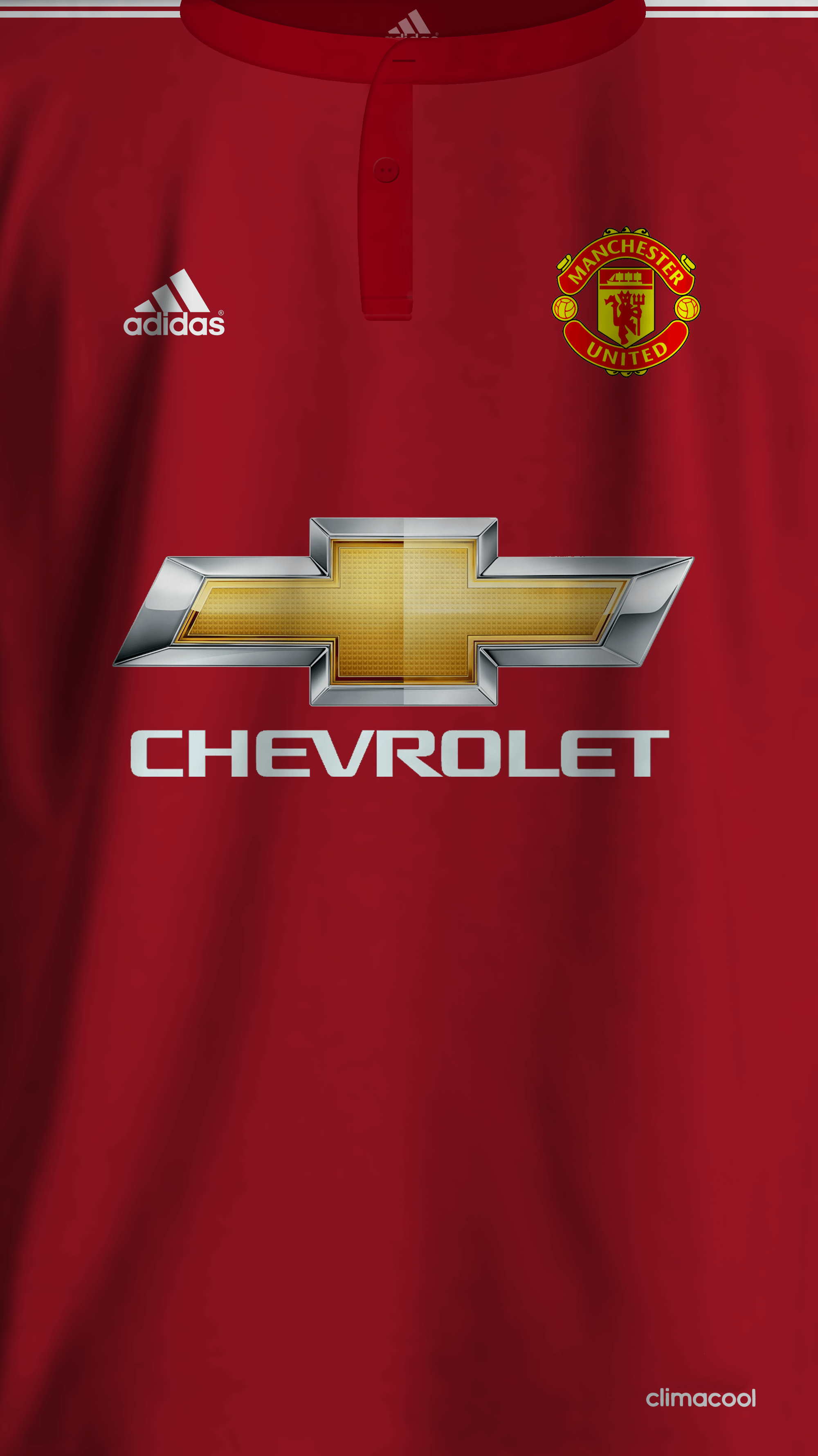 2000x3560 Man Utd Home Kit Wallpaper, Phone