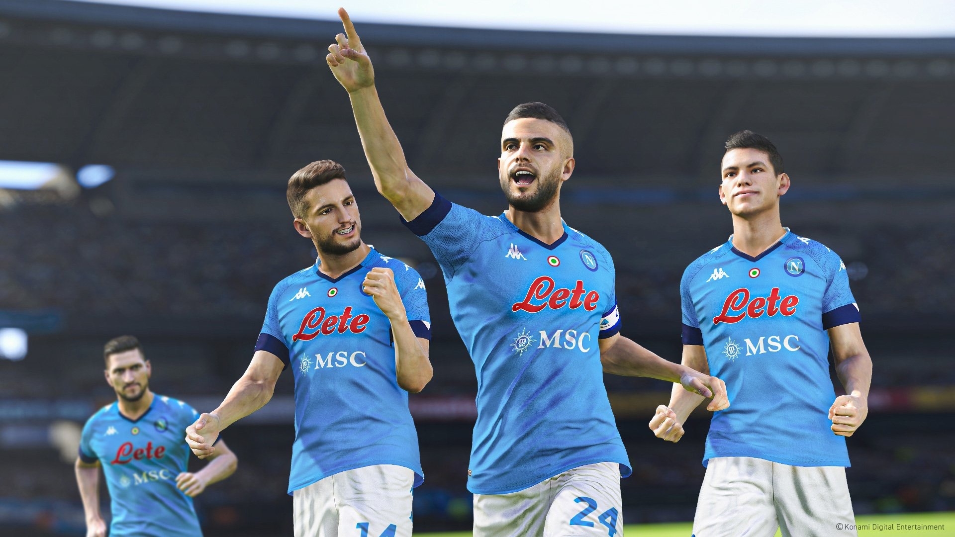 1920x1080 Konami Announces Exclusive Partnership With SSC Napoli, Desktop