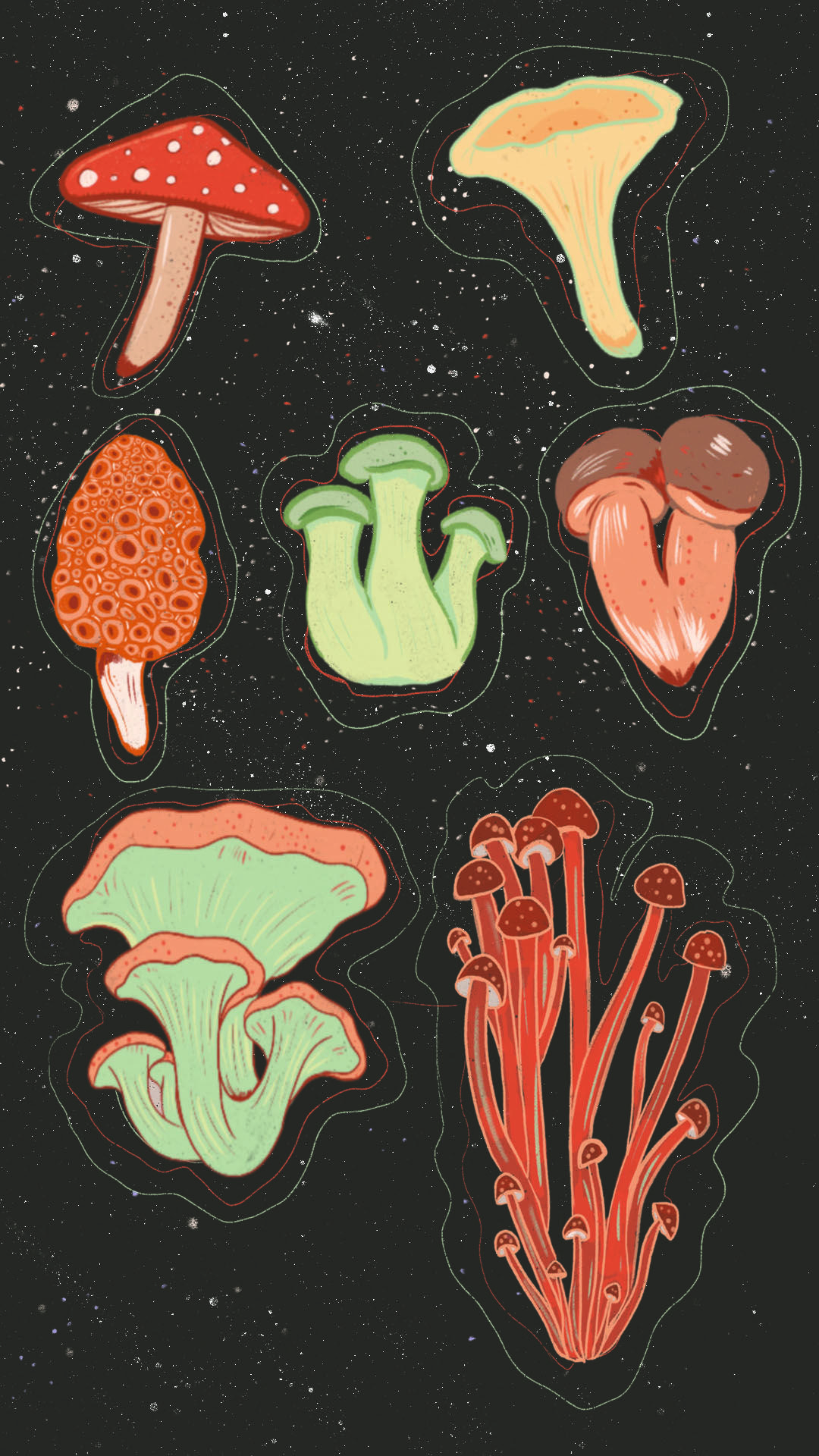 1080x1920 Mushroom Phone Wallpaper Free Mushroom Phone Background, Phone