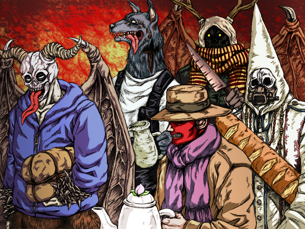 1280x960 Dorohedoro Wallpaper. Dorohedoro, Desktop