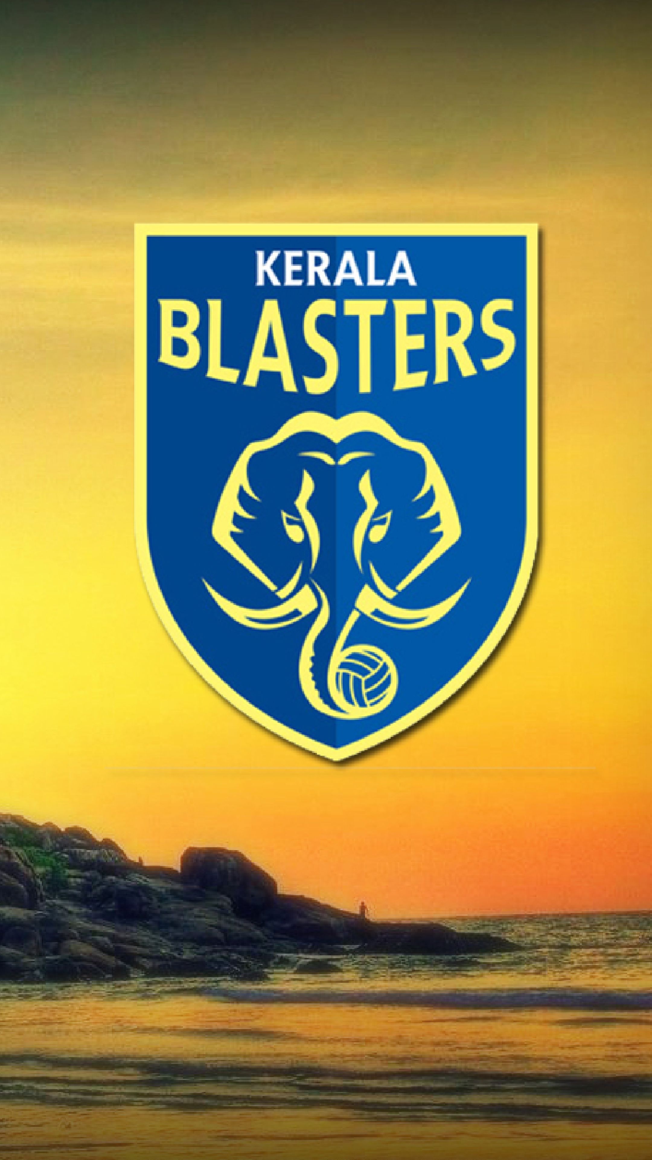 2160x3840 Kerala Blasters Free HD Mobile Wallpaper, Phone