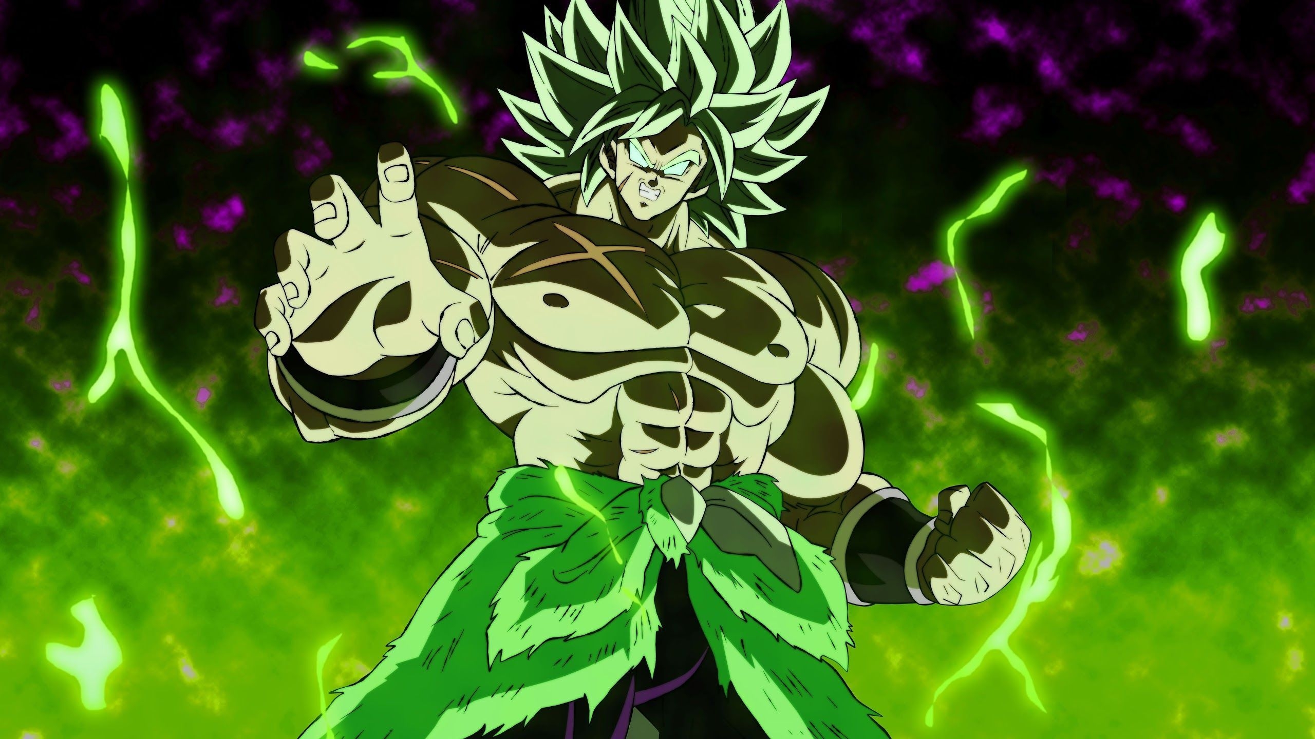 2560x1440 Broly Wallpaper for mobile phone, tablet, desktop computer and other devices HD and 4K wallpaper. Dragon ball goku, Anime dragon ball, Dragon ball super manga, Desktop