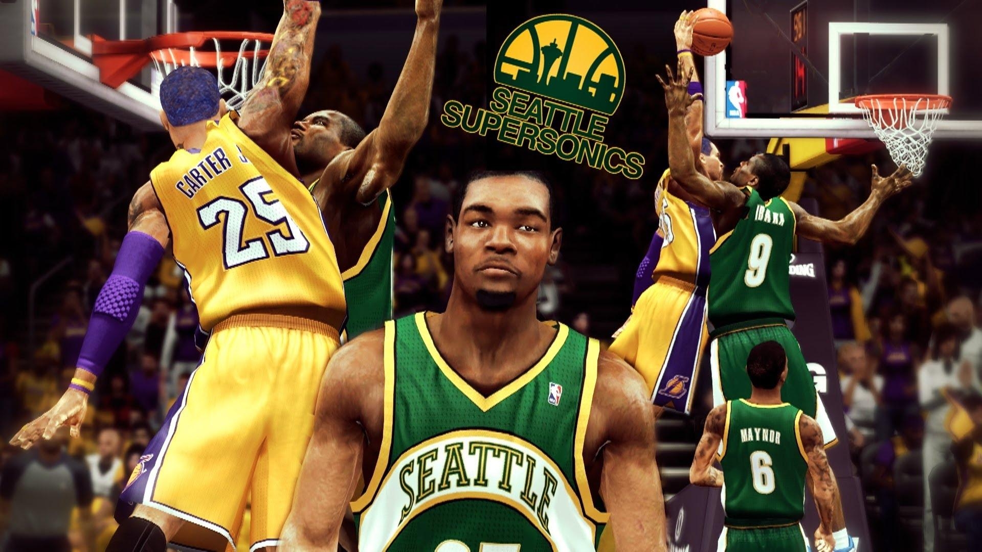 1920x1080 Seattle Supersonics Wallpaper Pack, by Megan Farr, Sunday 04th, Desktop