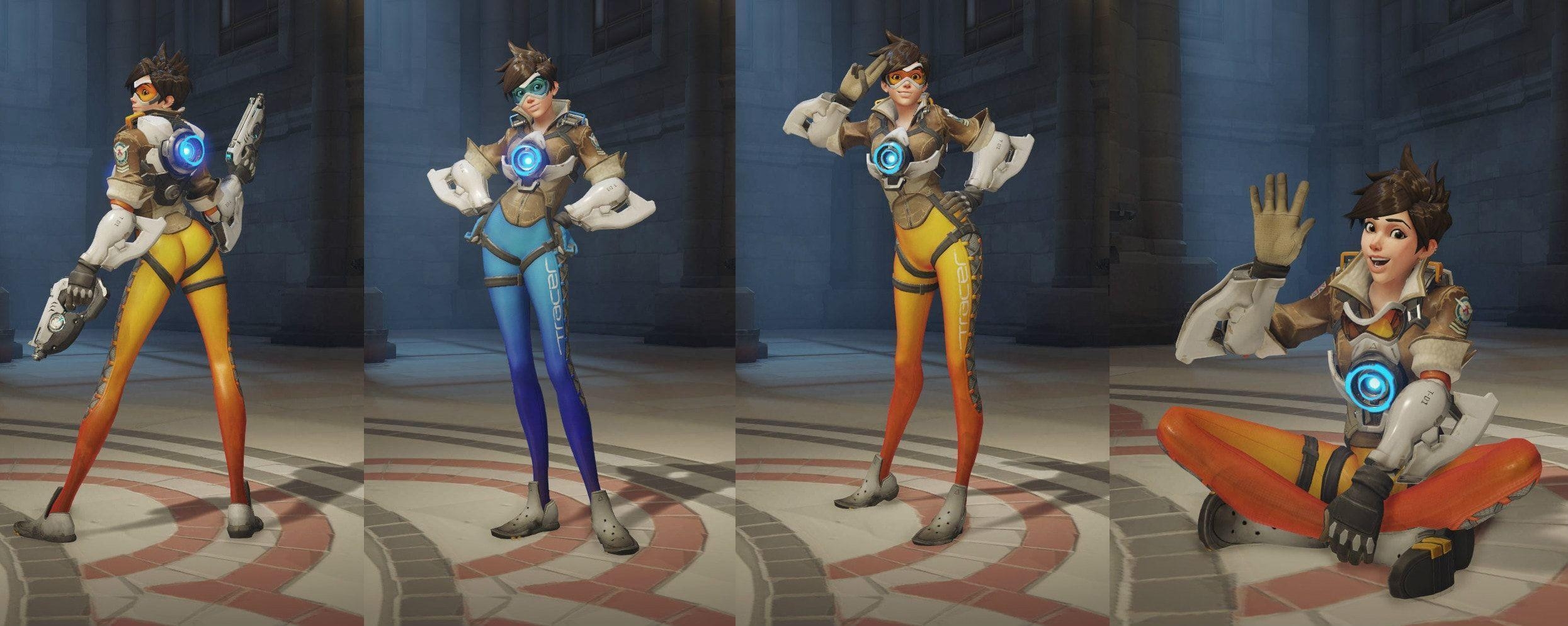 2490x1000 Overwatch, Tracer HD Desktop Wallpaperwallpaper.net, Dual Screen