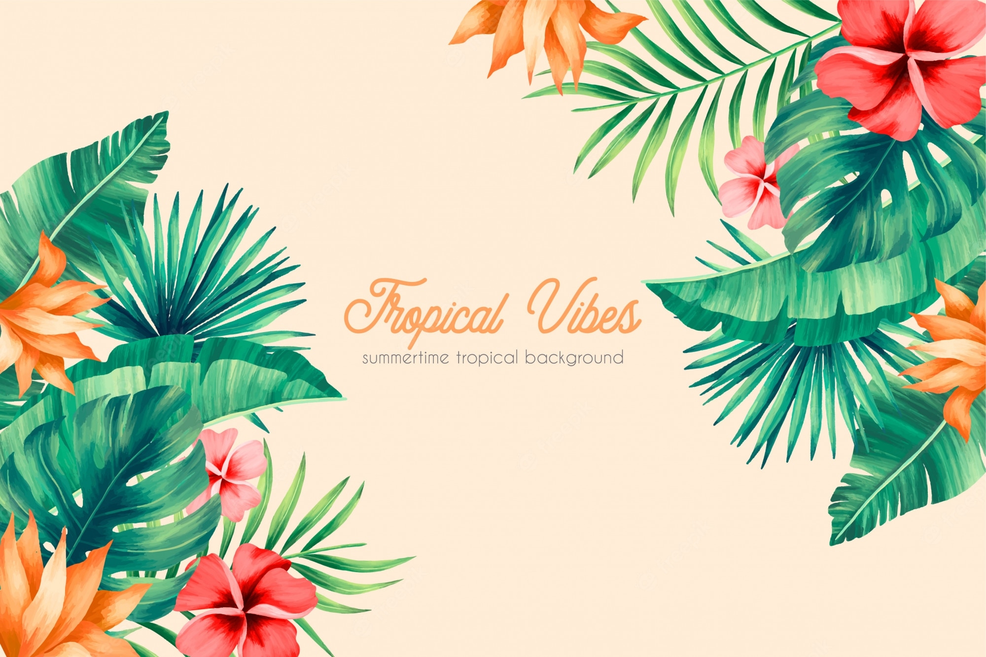 2000x1340 Tropical summer Image. Free Vectors, & PSD, Desktop