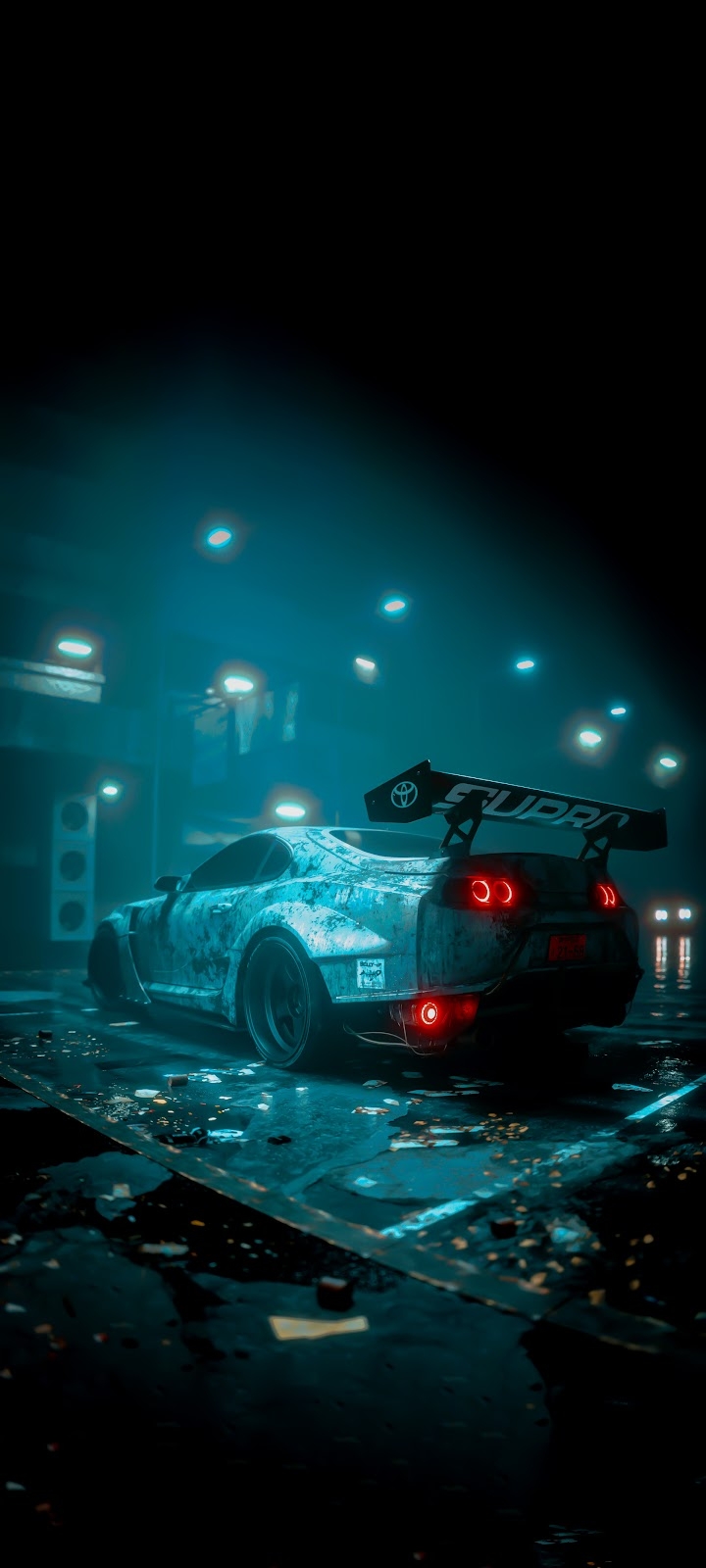 720x1600 Phone Wallpaper 4K: Street Racing Car, Phone