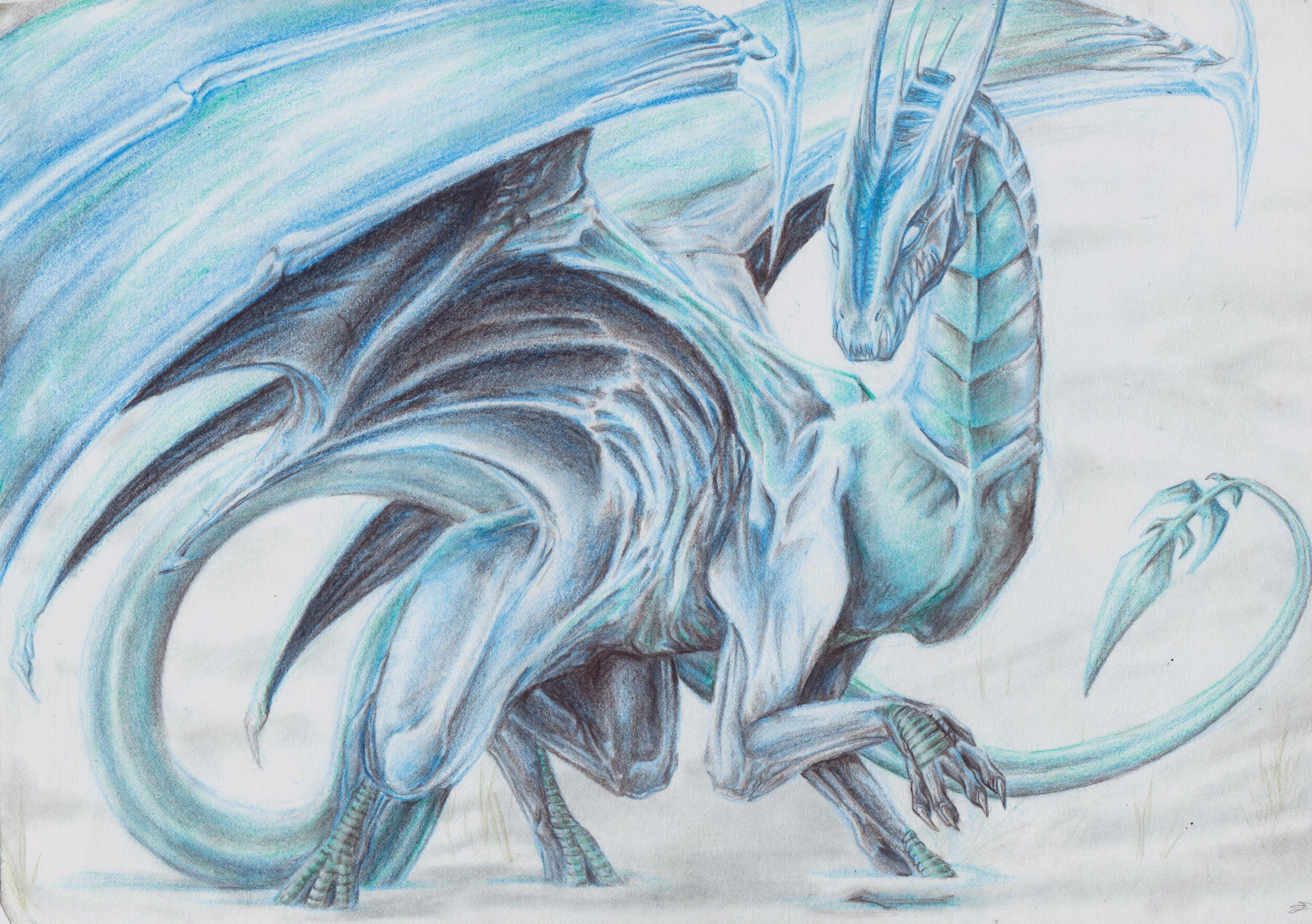 3330x2350 Ice Dragon Wallpaper 10231 Wallpaperz. I Luv Dragons, Desktop