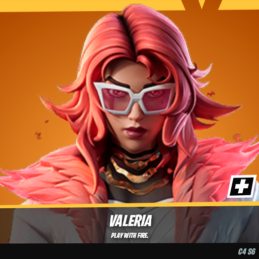 520x520 Valeria Fortnite wallpaper, Phone