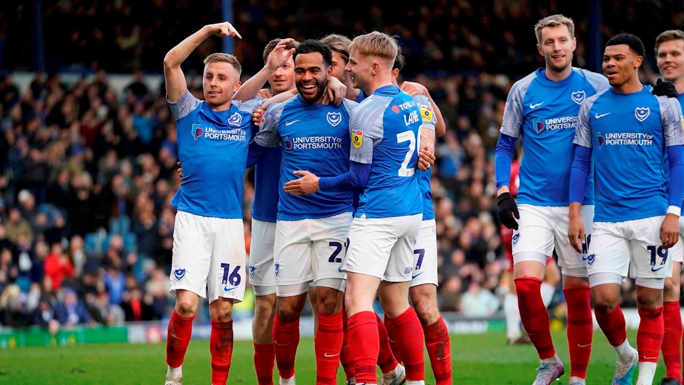 1360x770 Highlights: Pompey 4 Cheltenham 0, Desktop