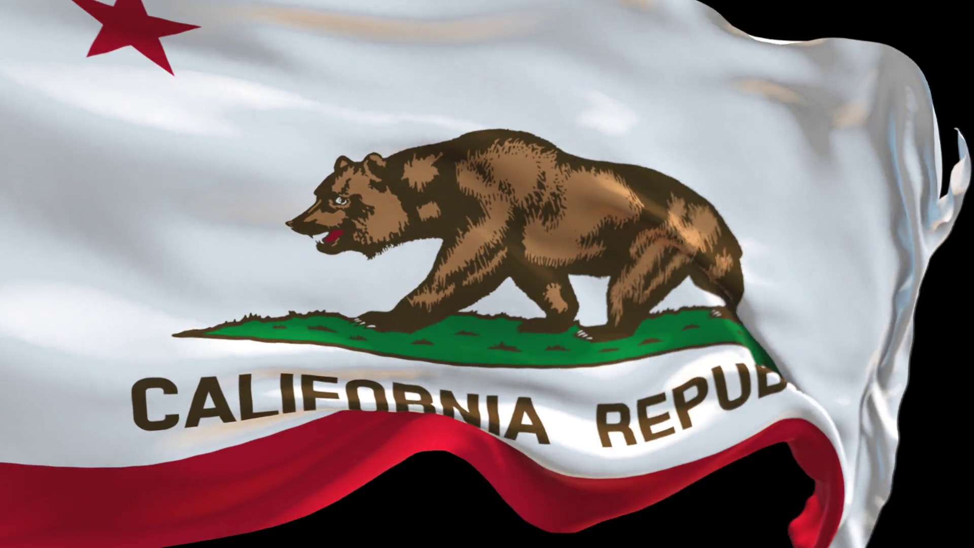 1920x1080 California Flag Wallpaper, Desktop