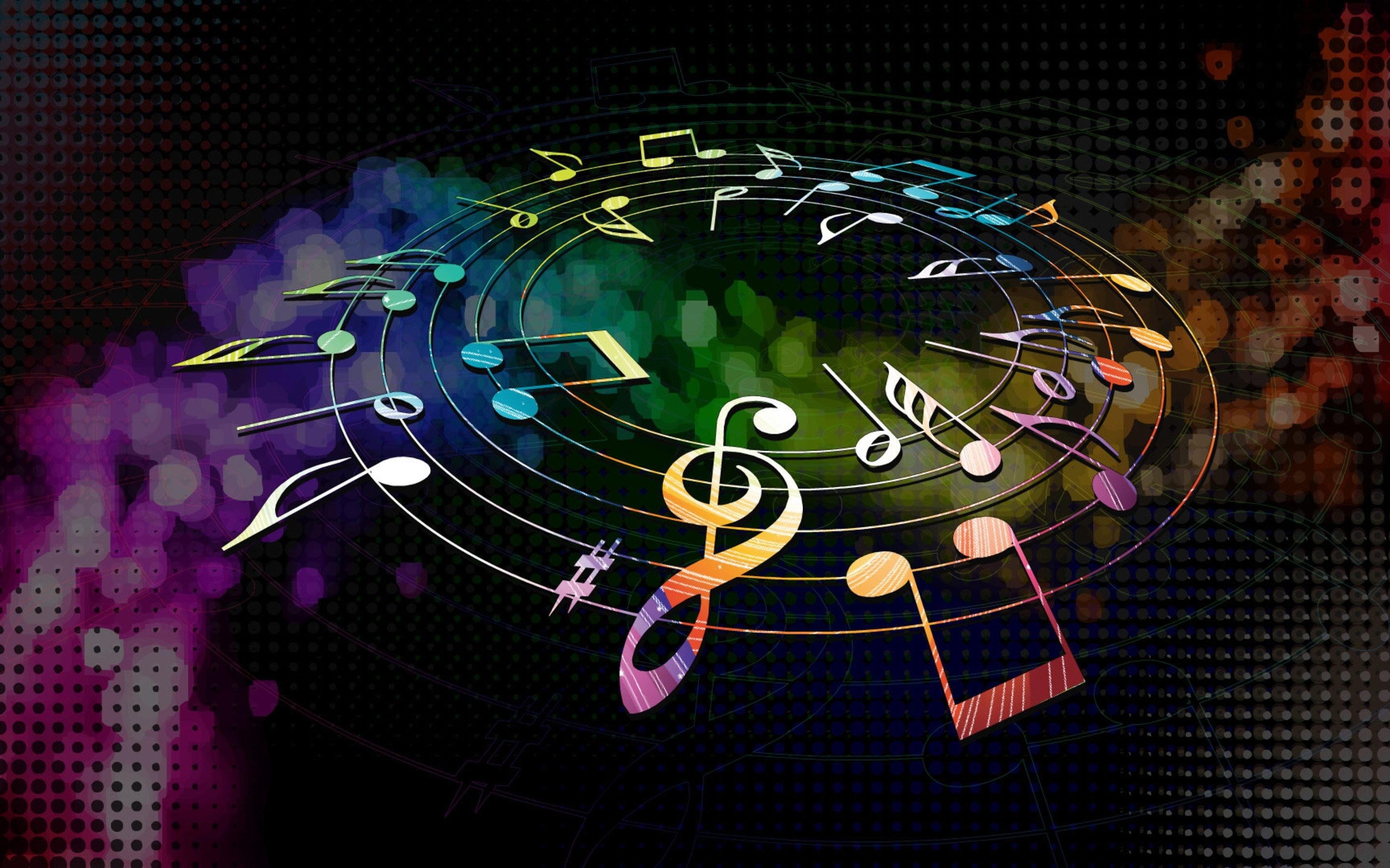 2880x1800 Music Note Wallpaper Download Free, Desktop