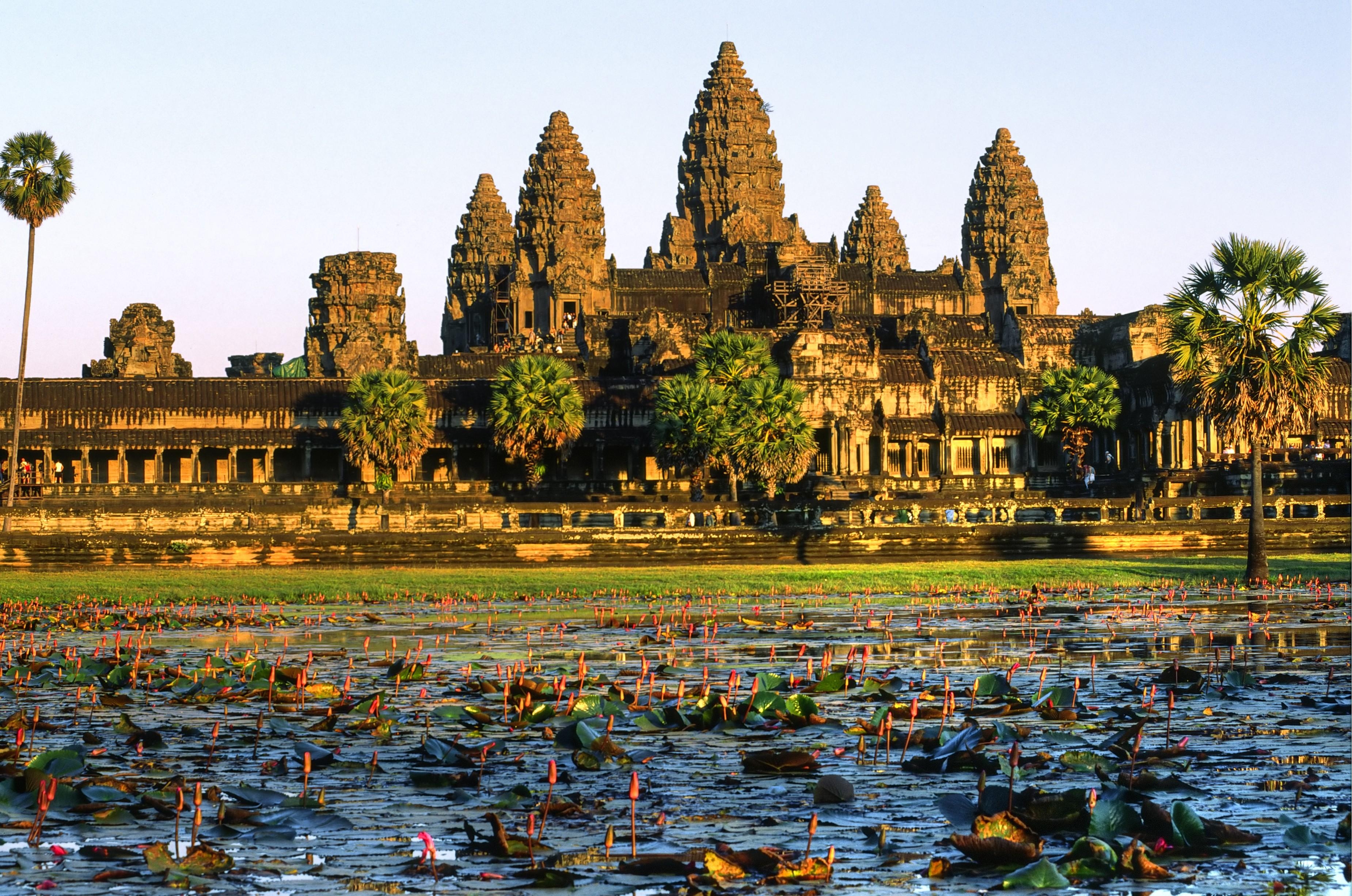 3700x2460 Angkor Wat HD Wallpaper, Desktop