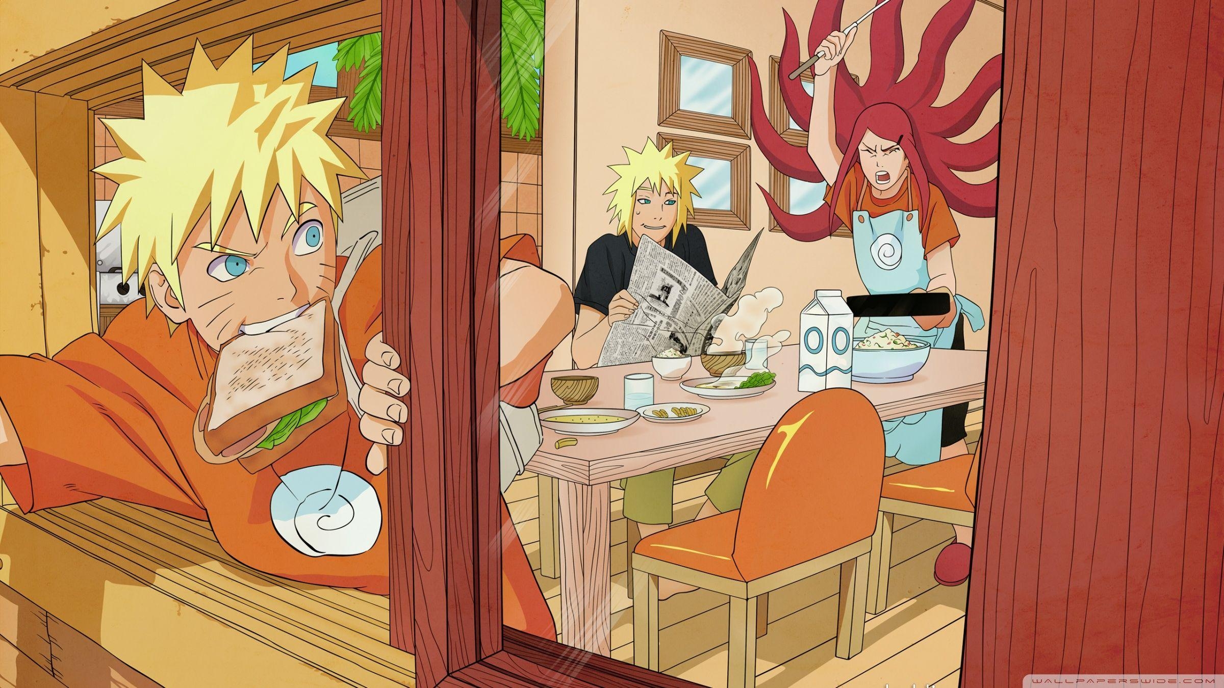 2400x1350 Naruto Uzumaki Family ❤ 4K HD Desktop Wallpaper for 4K Ultra, Desktop