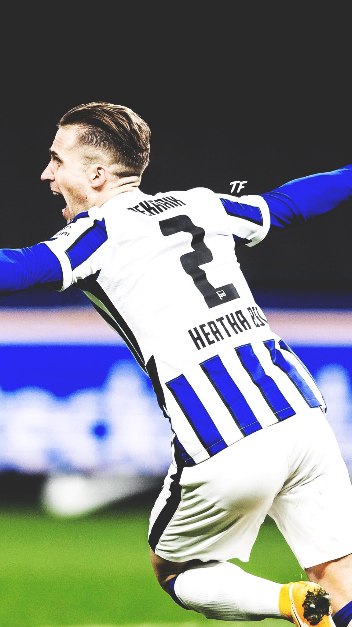 1160x2050 TF Sport Edit (de volta!) BSC. Wallpaper #HerthaBSC #HerthaBerlin #Bundesliga, Phone