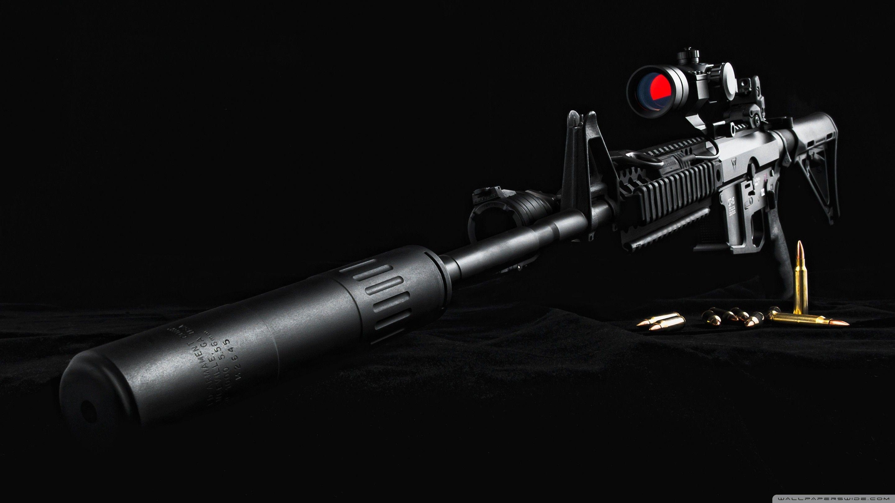 2880x1620 Cool Gun Wallpaper background picture, Desktop